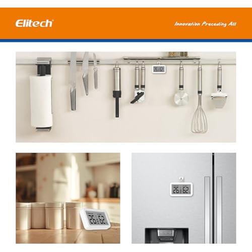 Termómetro Digital de Pared Elitech DR-230 + Frigorífico TM-2TH