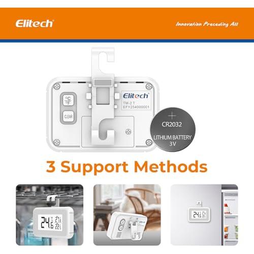 Termómetro Digital Bluetooth Elitech IPT-100S y TM-2T - Higrómetro