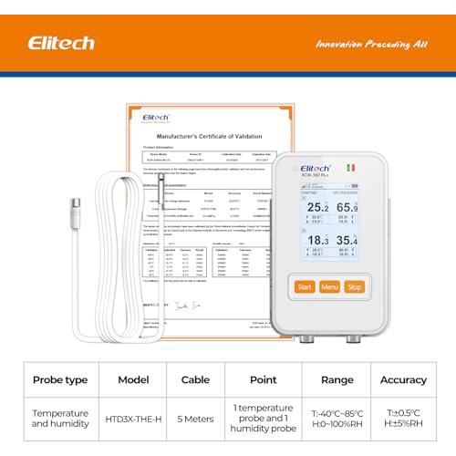 Registrador de Datos Digital Elitech RCW-360Plus WiFi 4G