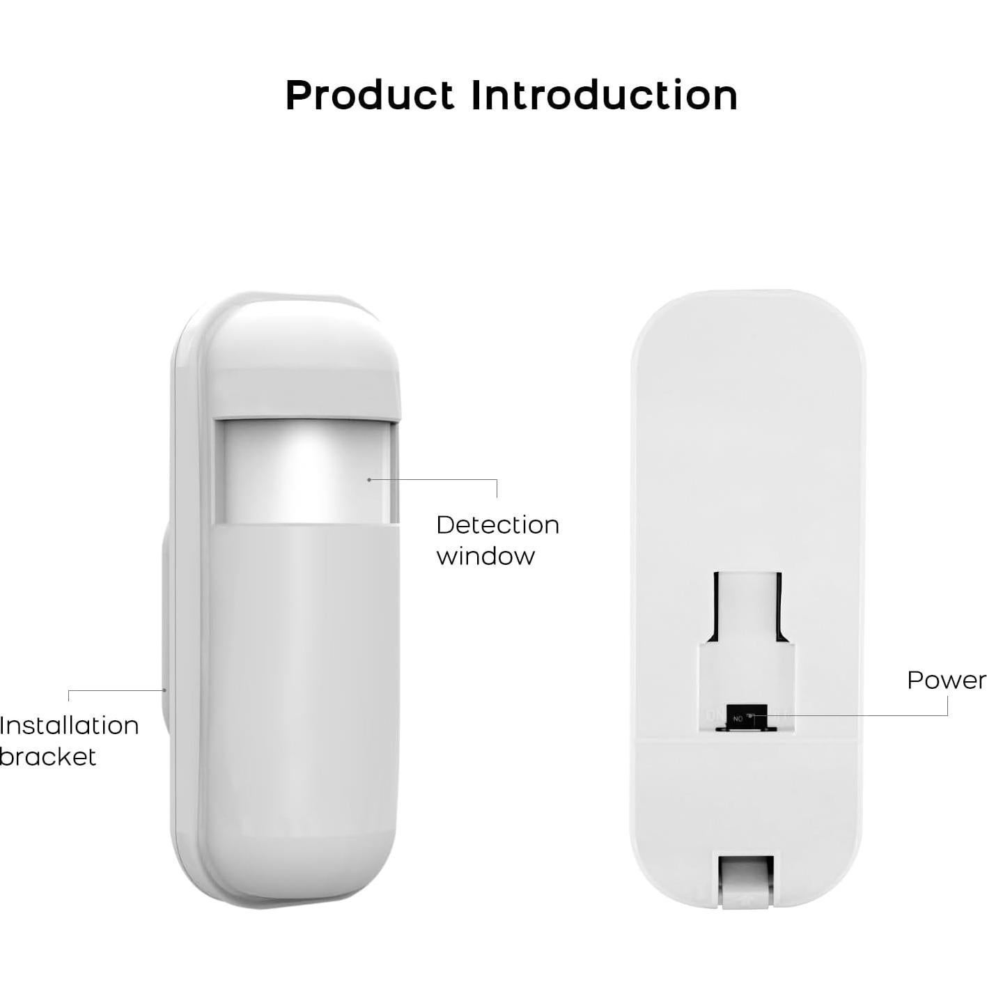 Detector de Movimiento PIR PGST P92R para Seguridad del Hogar