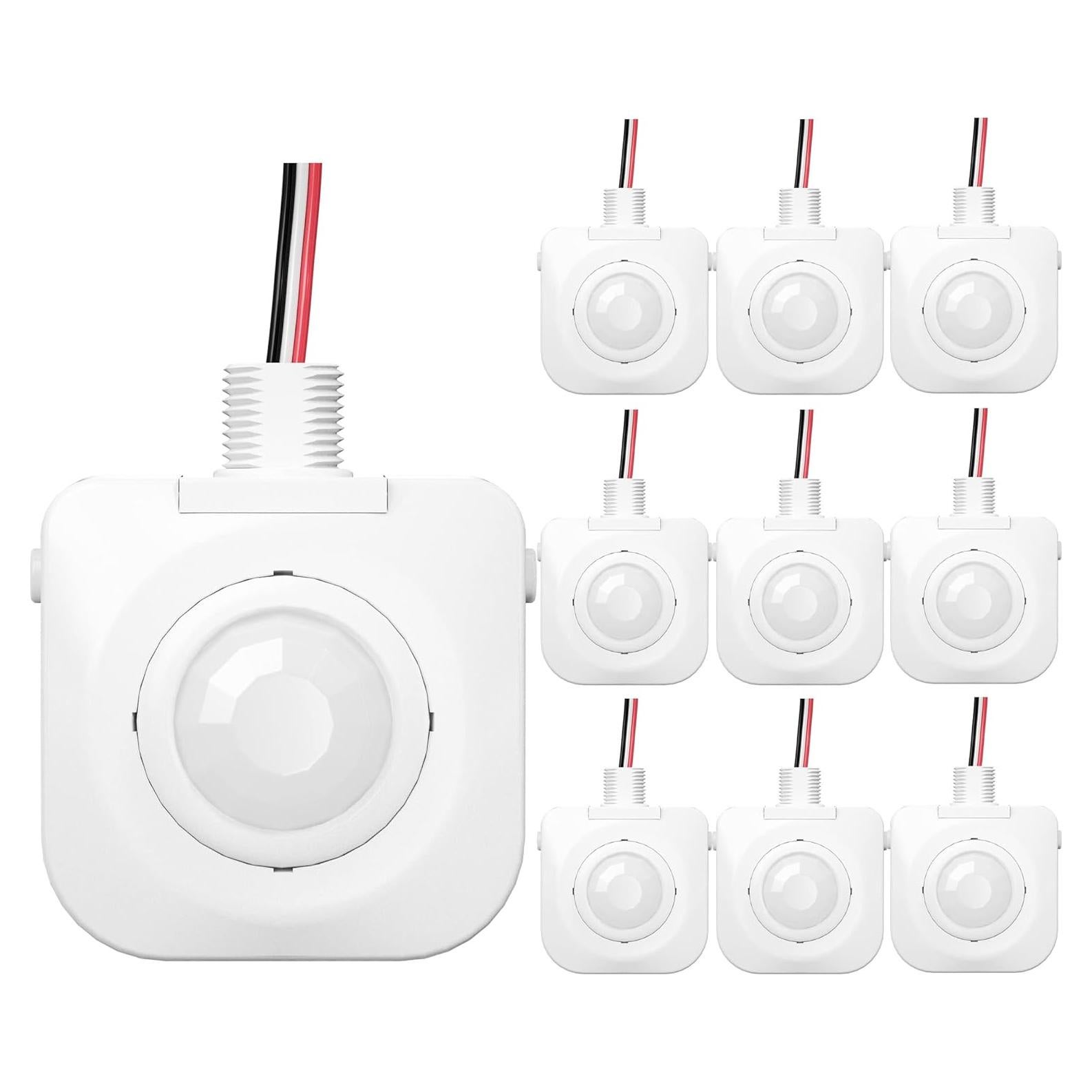 Sensor de Movimiento de Techo EverElectrix 360° Infrarrojo PIR