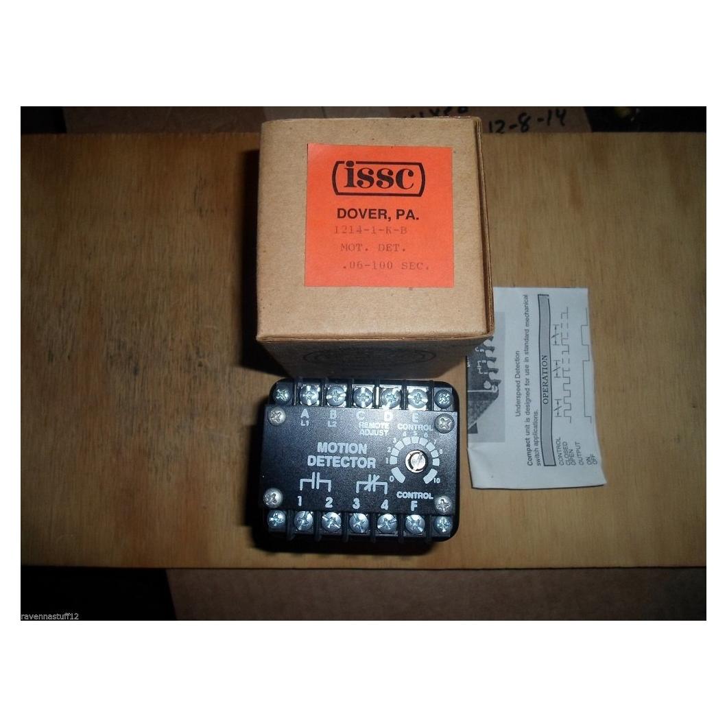Detector de Movimiento ISSC 1214-1-K-B 10A 115V