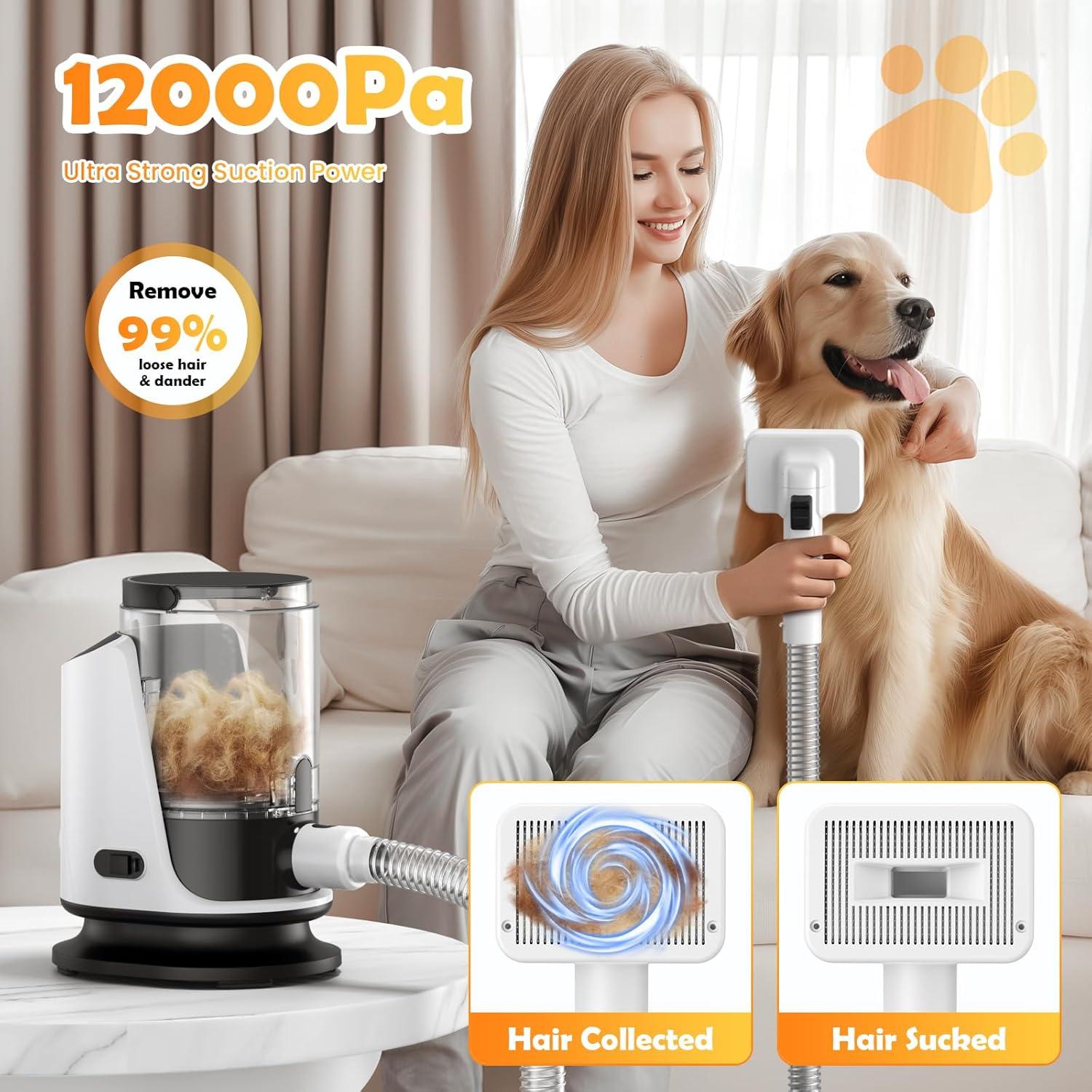 Aspiradora y Secador de Perros SNOYWEN HC-PA01 3L 12000PA