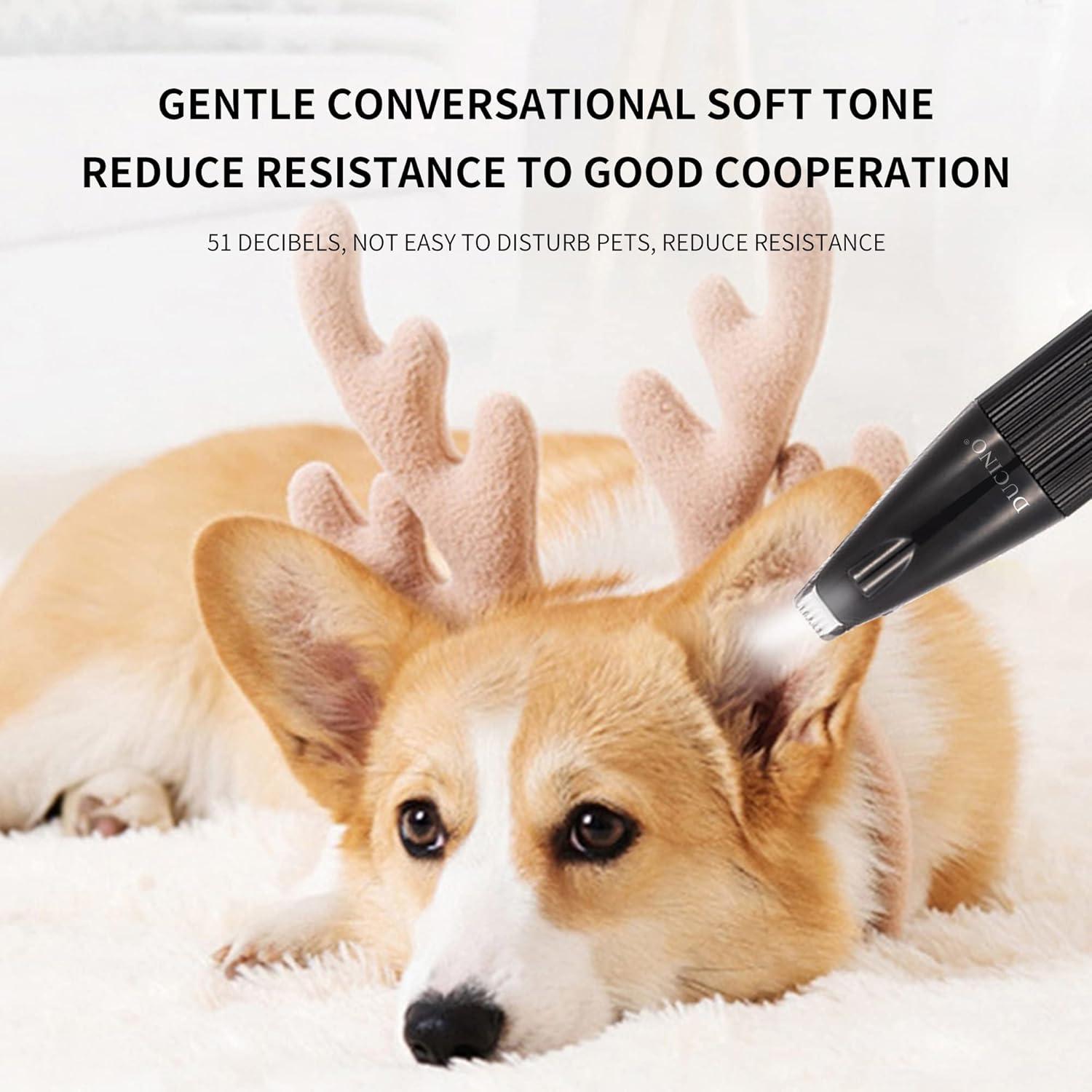 Kit de Cortadoras Inalámbricas DUCINO para Mascotas - USB Recargable