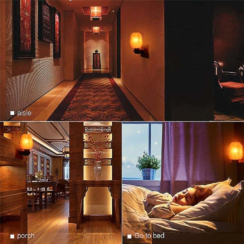 Luz Nocturna Enchufable Vartelen 360° Impermeable Blanco