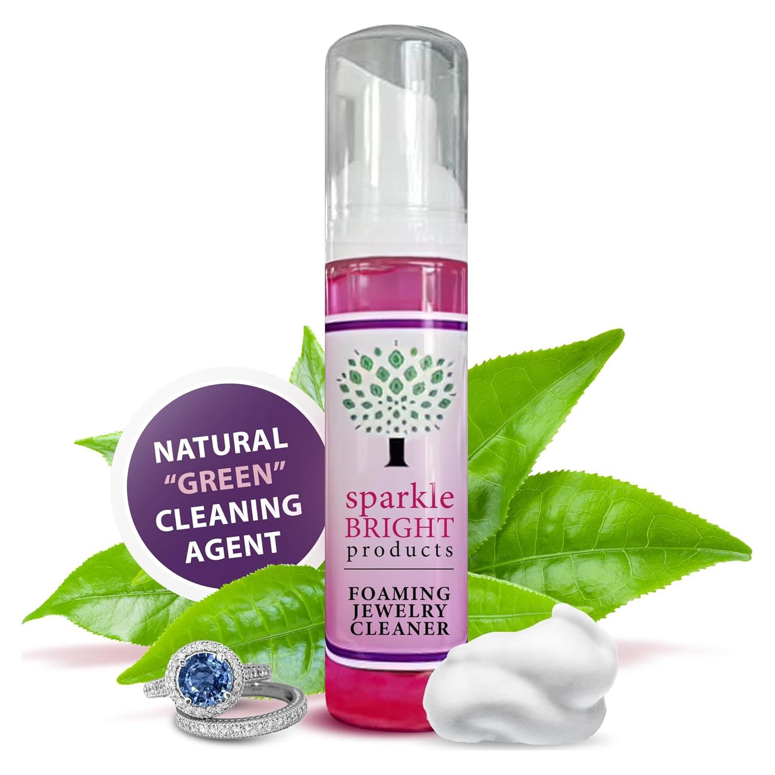 Limpiador Espumoso de Joyería Natural Sparkle Bright 75ml