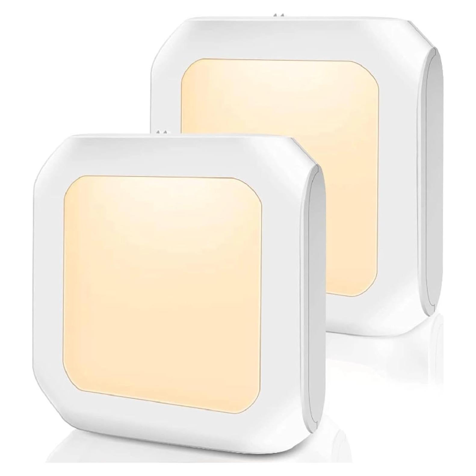 Luces Nocturnas LED Lausixy con Sensor Automático 2 Piezas