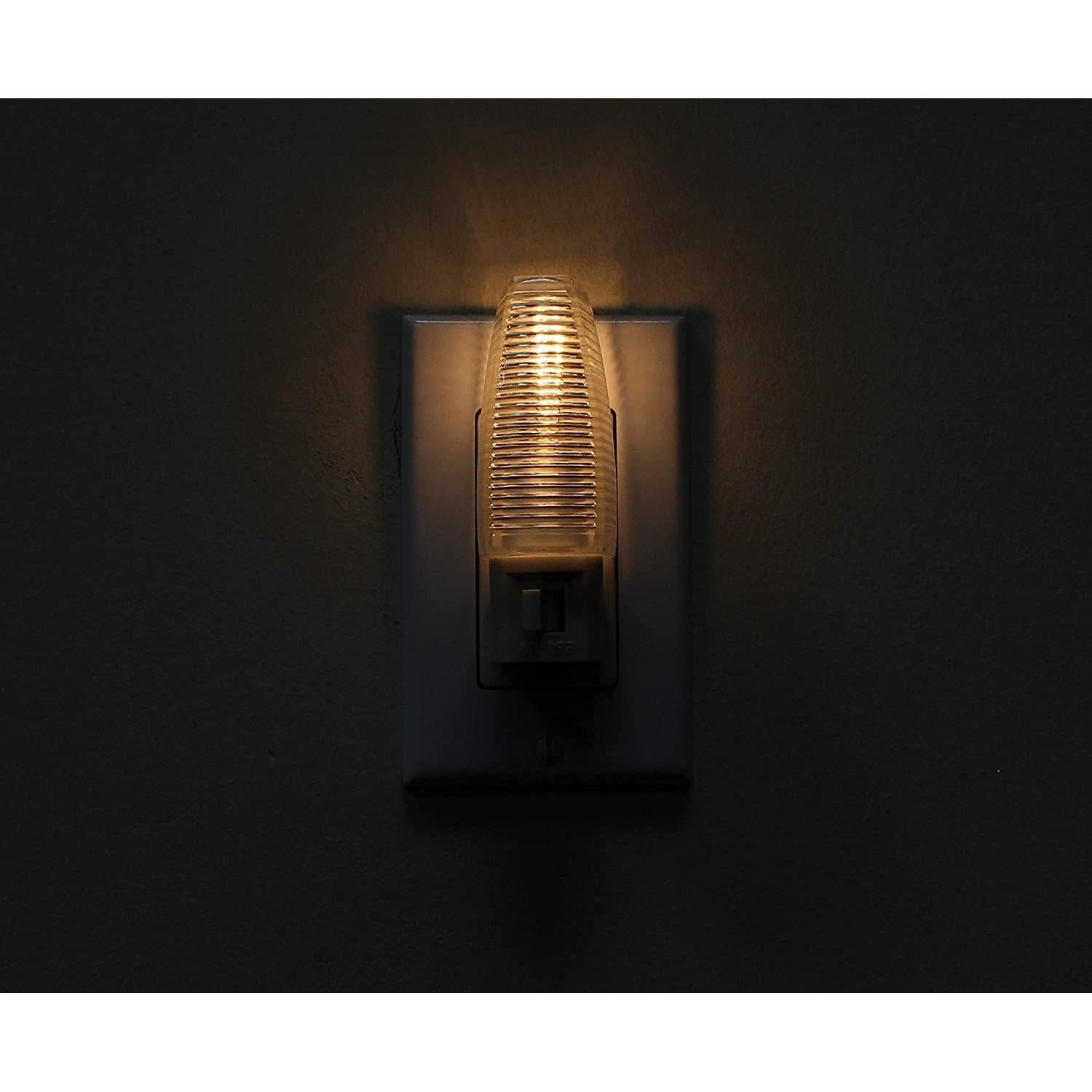 Luz Nocturna Enchufable Kingman 4W Blanco Cálido UL Listada