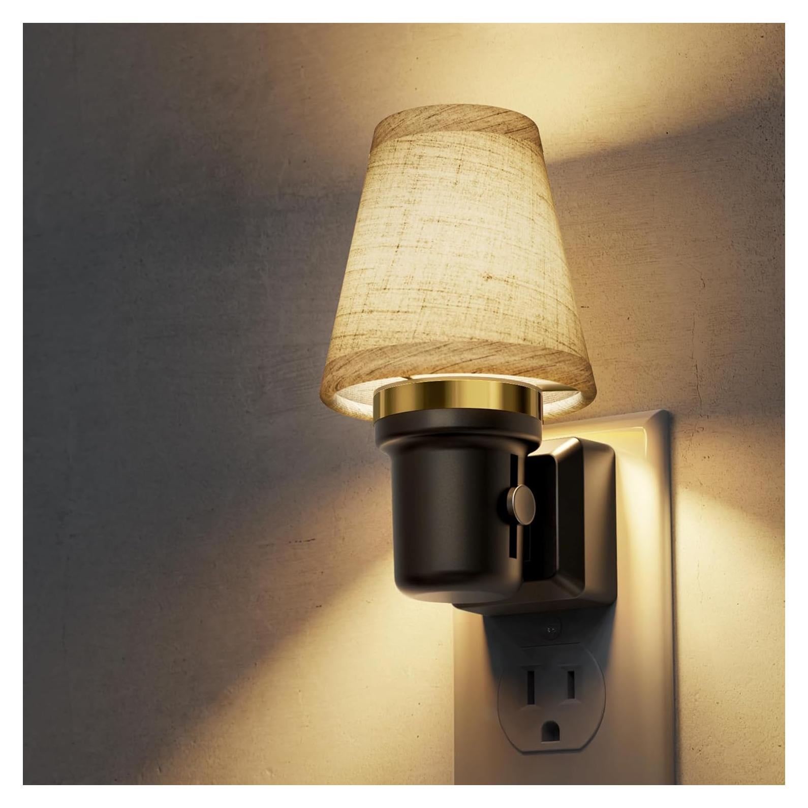 Luz Nocturna LED Regulable LOHAS con Sensor Automático 0-100LM