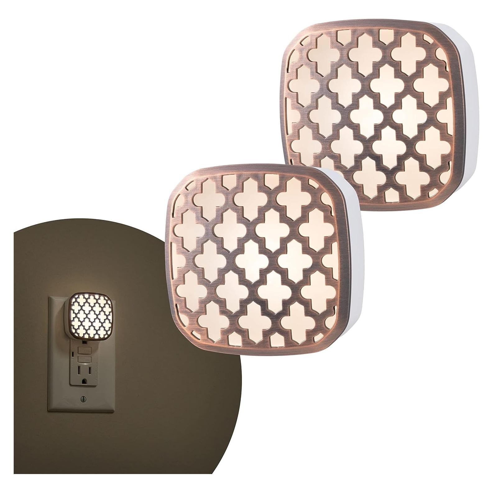 Luz Nocturna LED Jasco con Sensor Crepúsculo, 2 Paquete