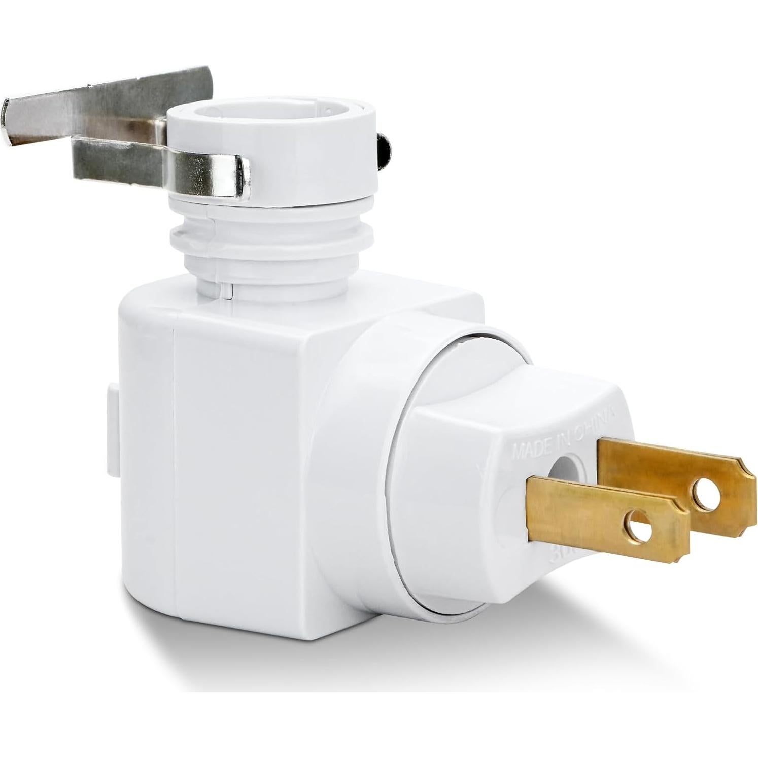 Enchufe de Luz Nocturna QCWORLDWIDE con 2 Bombillas C7 7W