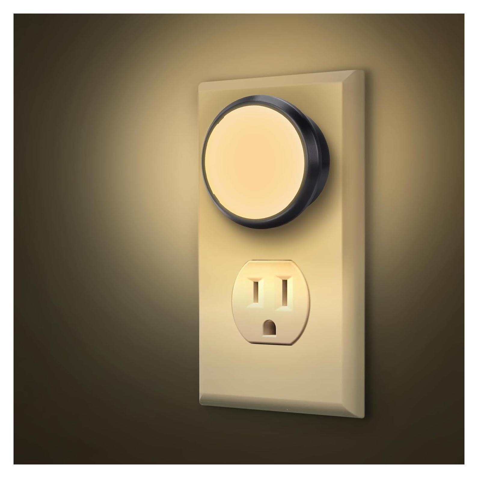 Luz Nocturna LED HaloNite 2 Piezas con Sensor 3000K