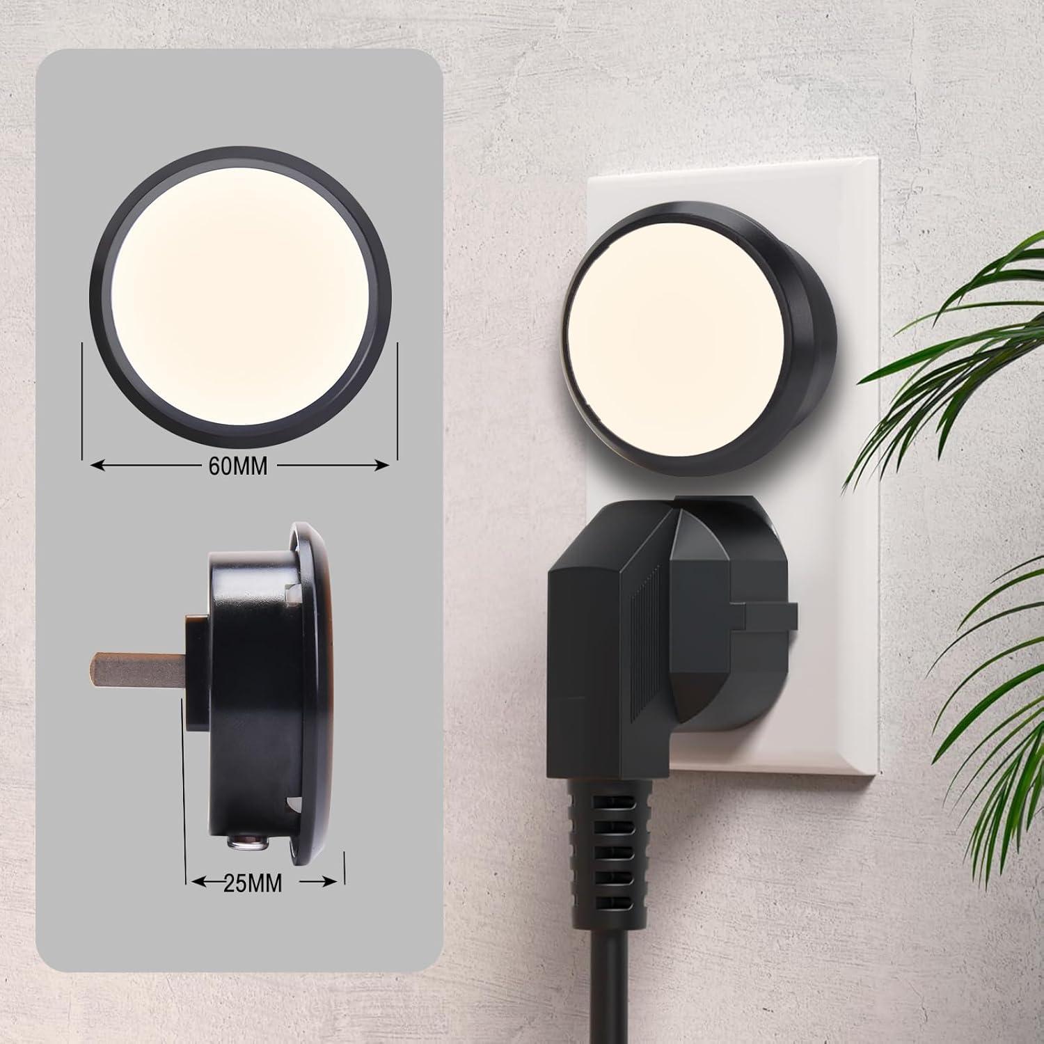 Luz Nocturna LED HaloNite 2 Piezas con Sensor 3000K