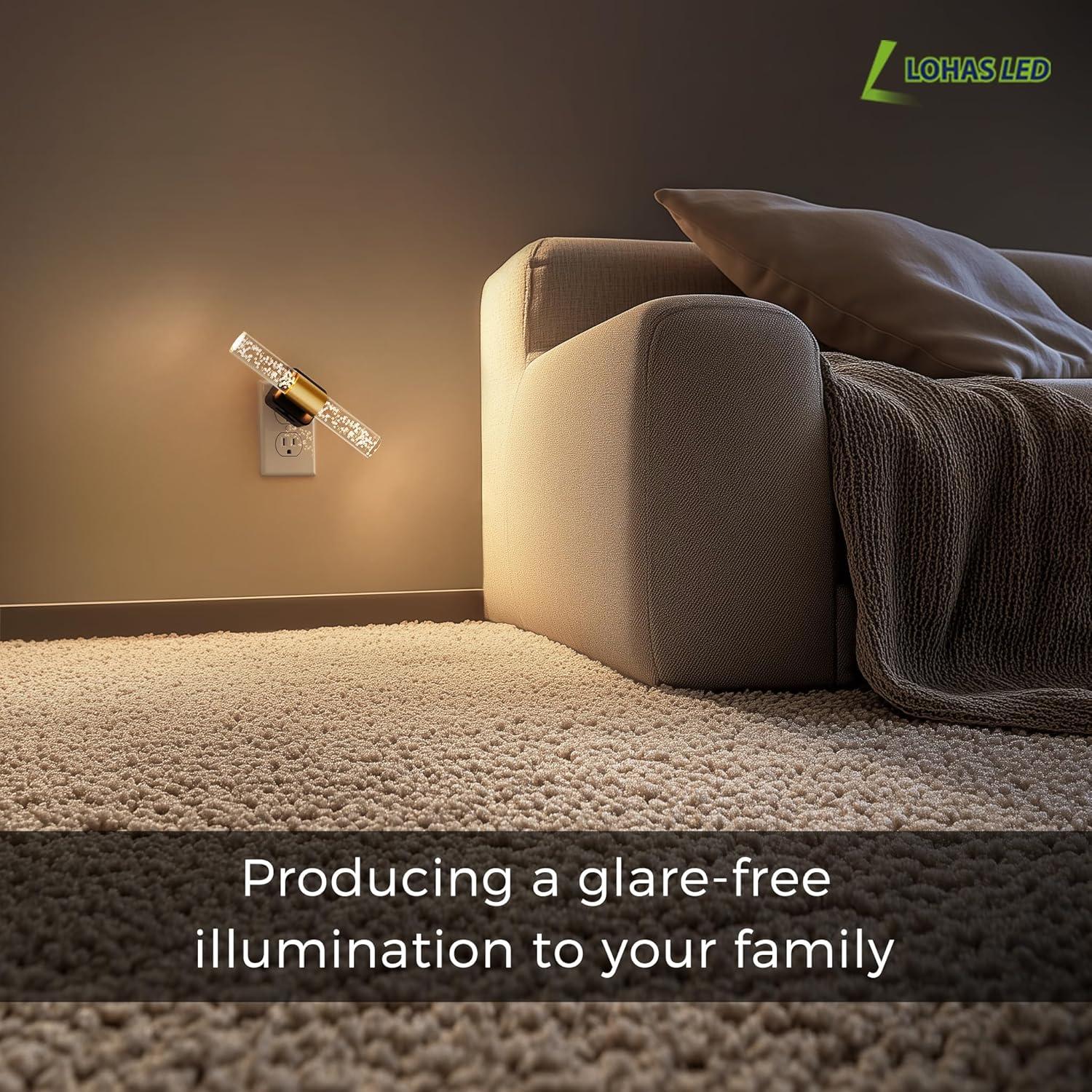 Luz Nocturna LED Regulable 100LM L LOHAS con Sensor 3000K