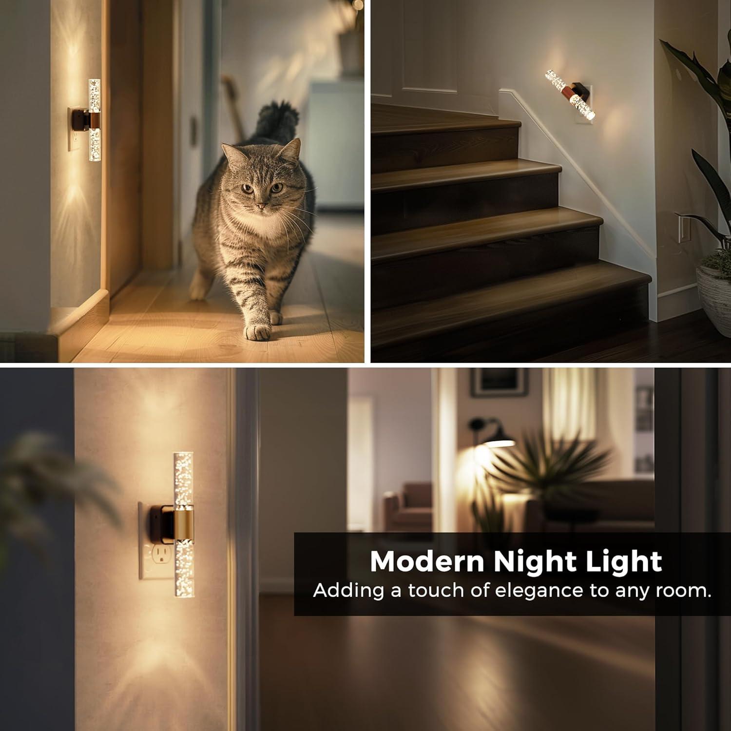 Luz Nocturna LED Regulable 100LM L LOHAS con Sensor 3000K