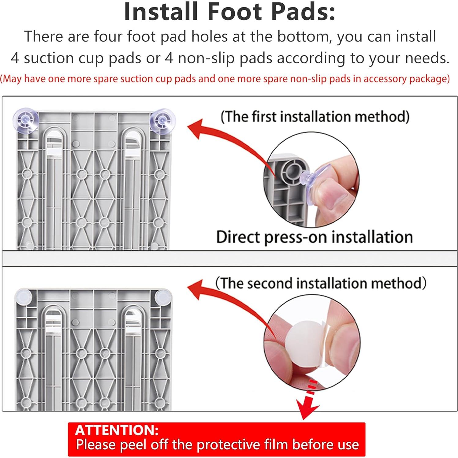 Organizador de Medicinas Dutiplus 2 Estantes Ajustables Gris