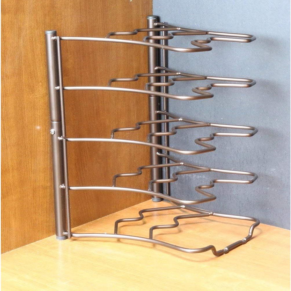 Organizador de Sartenes Deco Brothers Bronce 5 Niveles