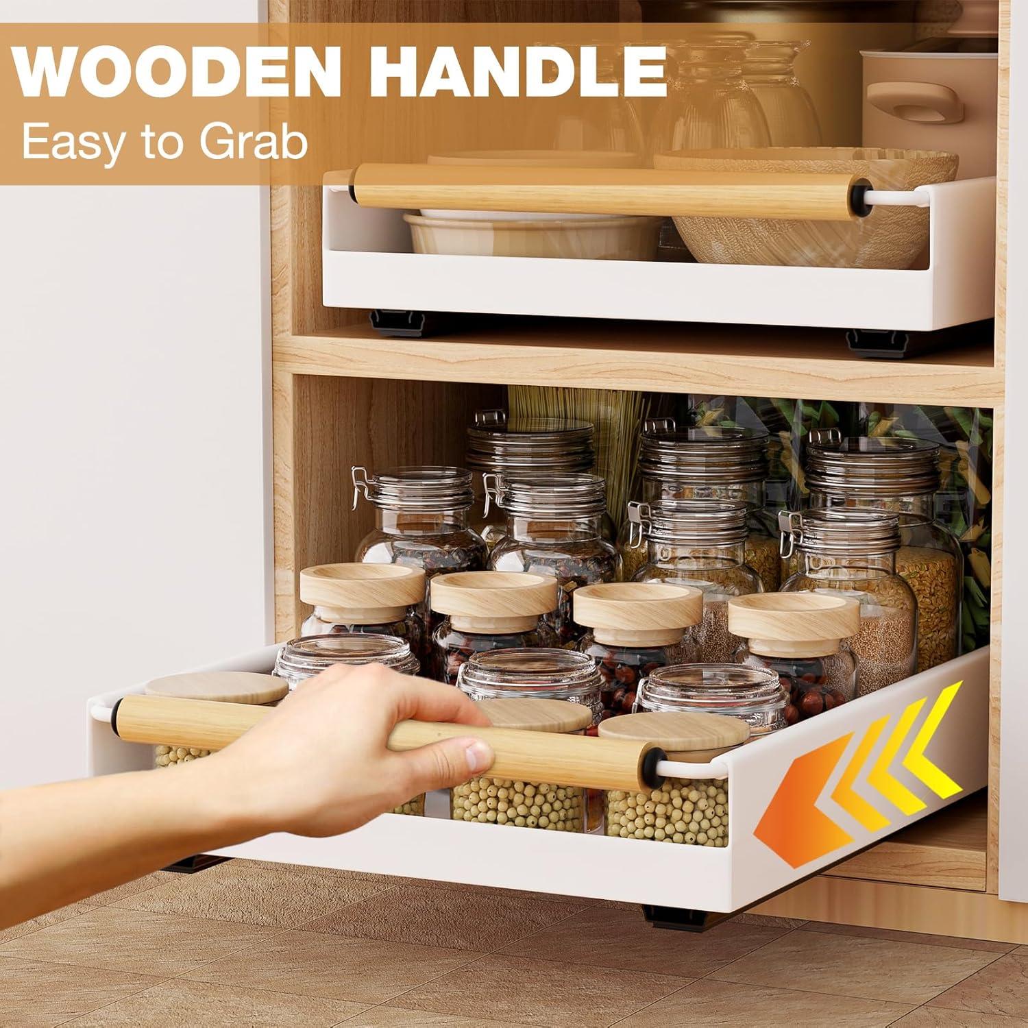 Organizador Extraíble Hocookeper Blanco 40.64x30.48 cm Cocina