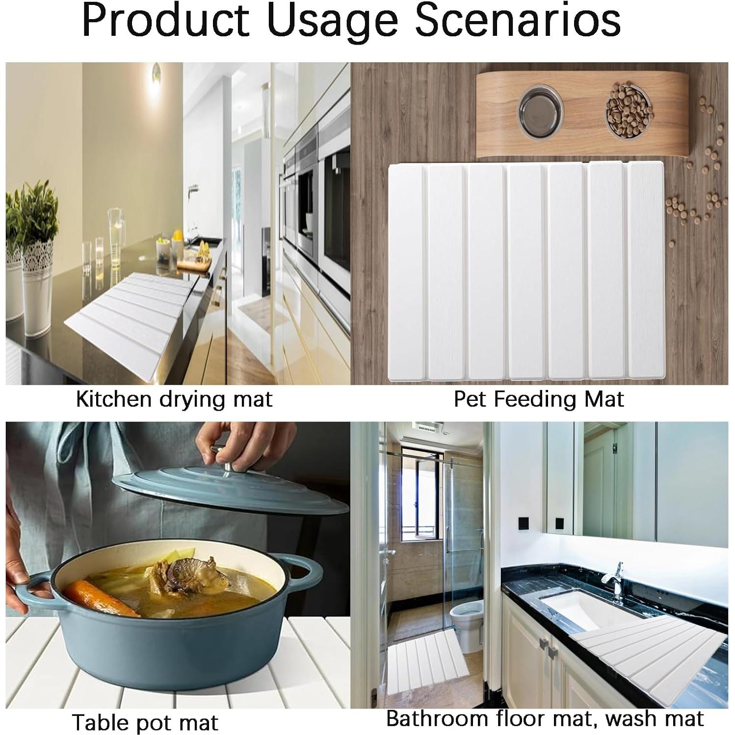 Alfombrilla de Secado de Piedra Diatomácea 61x40.6cm