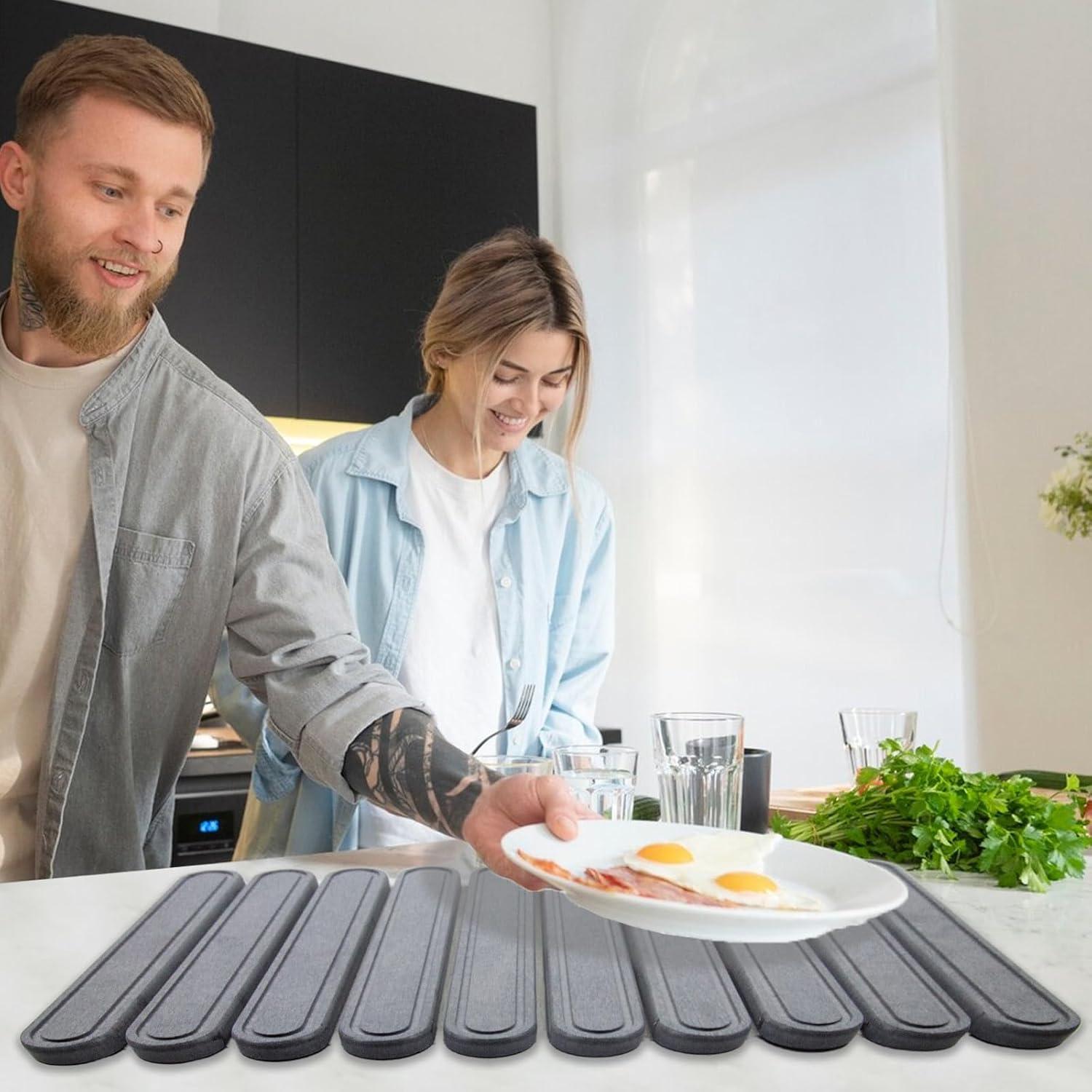 Alfombrilla de Secado de Piedra Diatomácea 58.4x40.6cm Gris