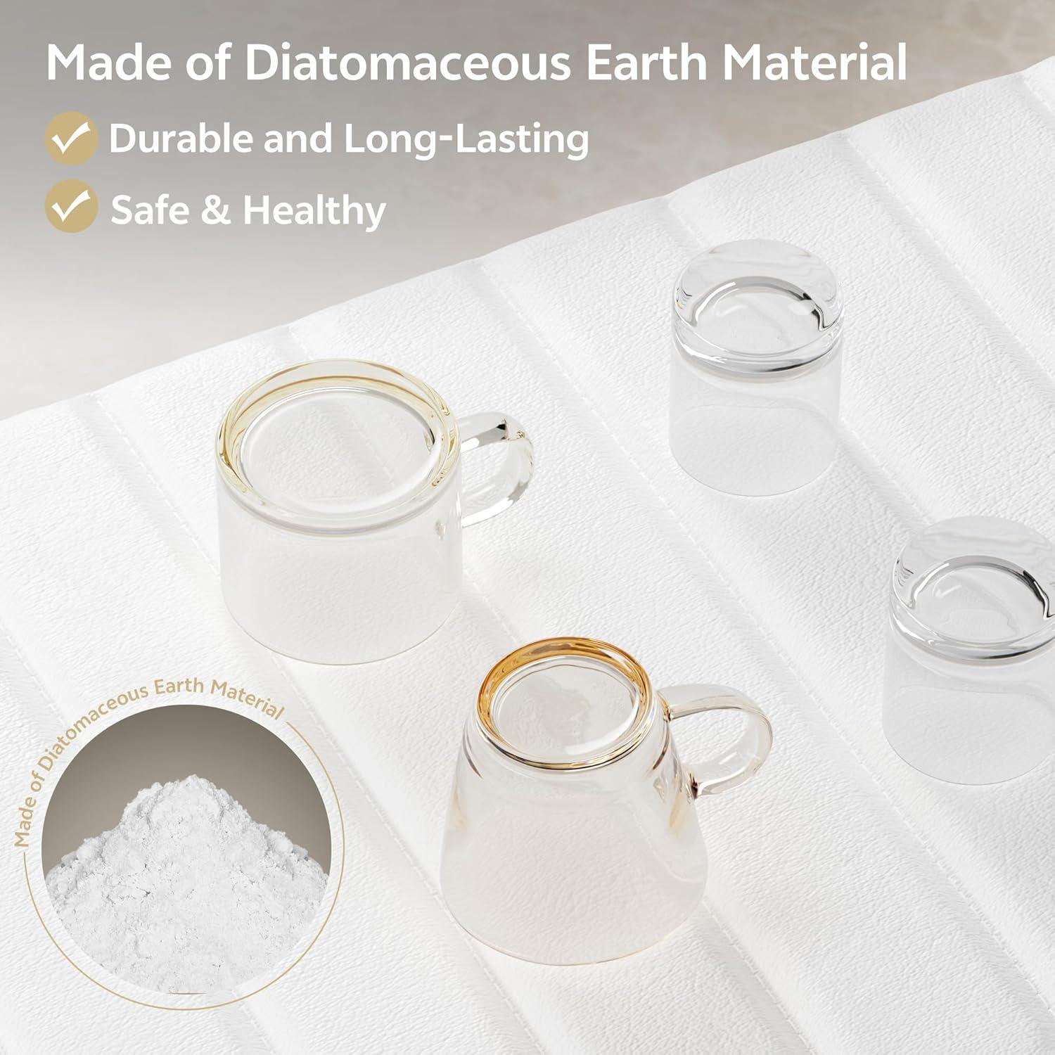 Alfombrilla de Secado de Platos de Piedra Stylstoreazy 63.5x40.6cm