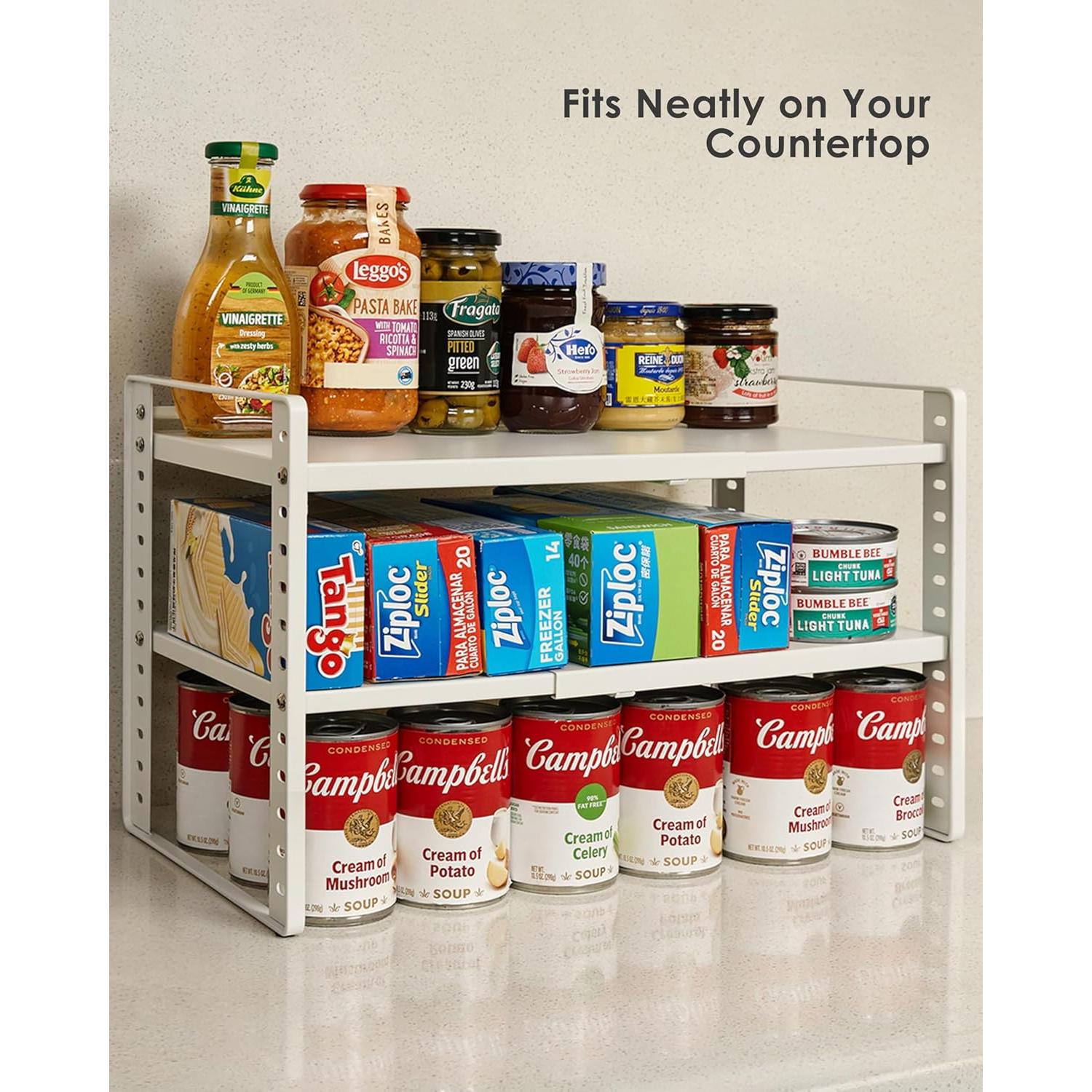 Estante de Gabinete Ajustable Selosiz SR01 Expandible 28-48.5cm