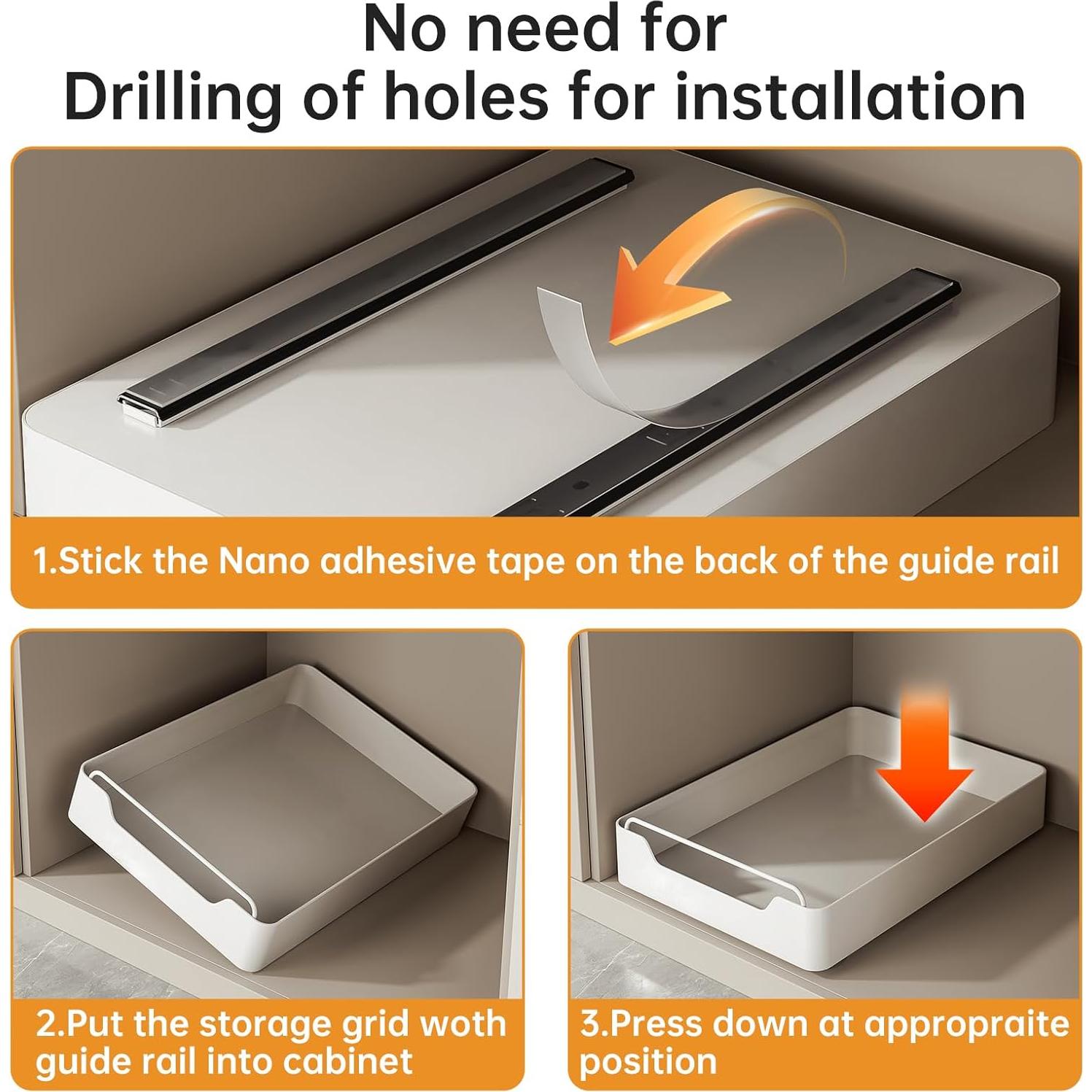 Organizador Extraíble Weykings 31 cm para Gabinete Cocina