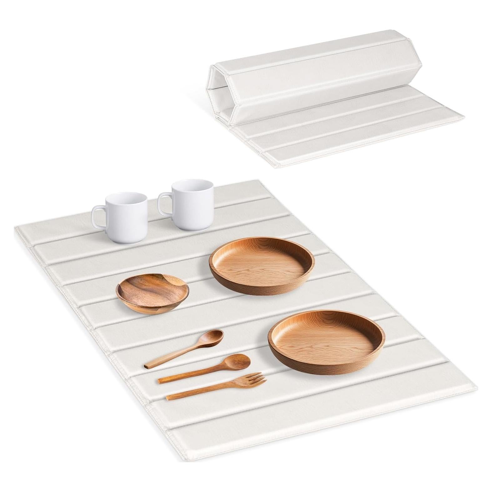 Alfombrilla de Secado Rápido QUEENLINK 61x41cm Diatomita