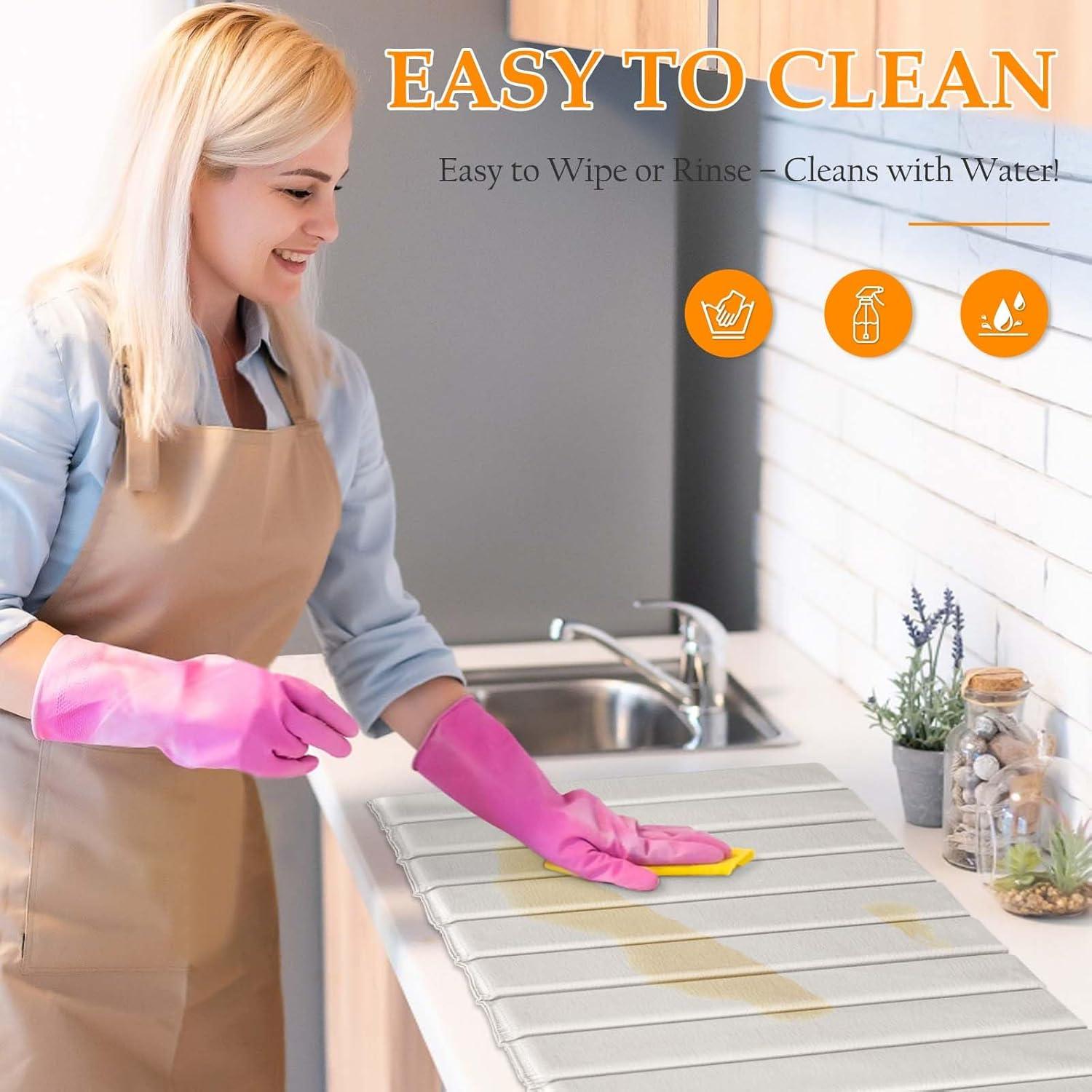 Alfombrilla de Secado Rápido QUEENLINK 61x41cm Diatomita