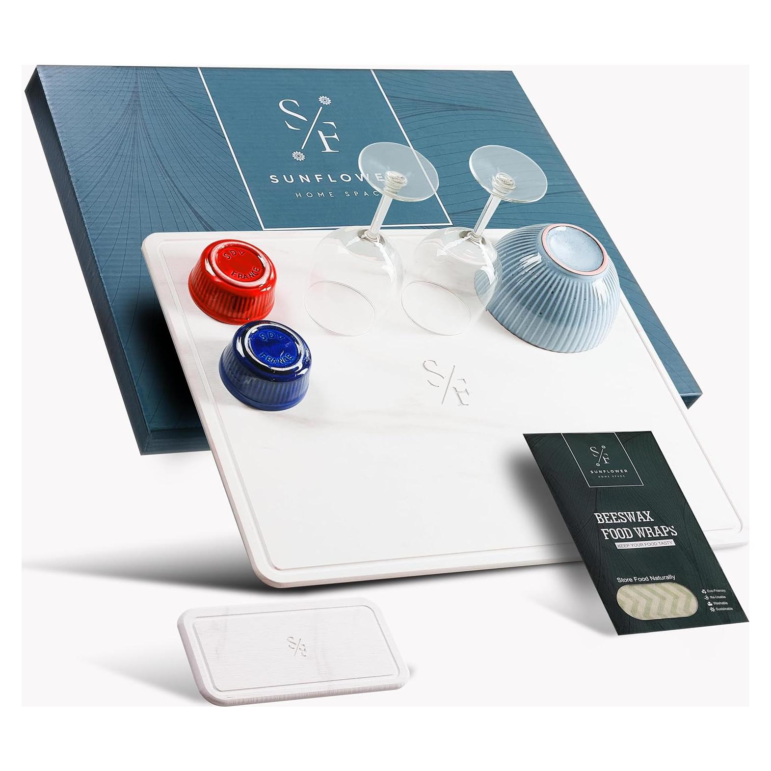 Alfombrilla de Secado de Piedra Doble Cara Sunflower 50x40 cm