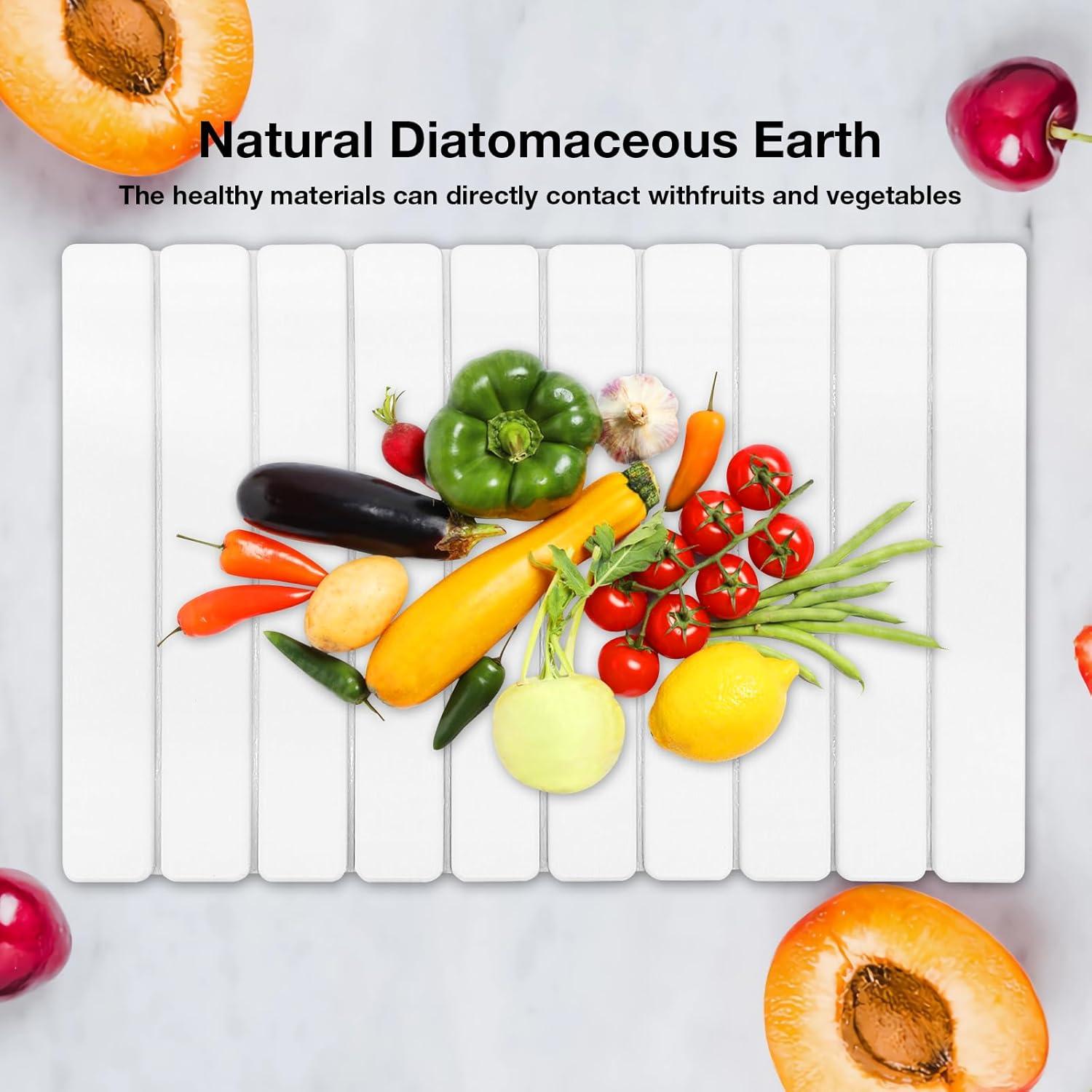 Alfombrilla de Secado de Platos PEAKCLOUDS 61x41cm Antideslizante