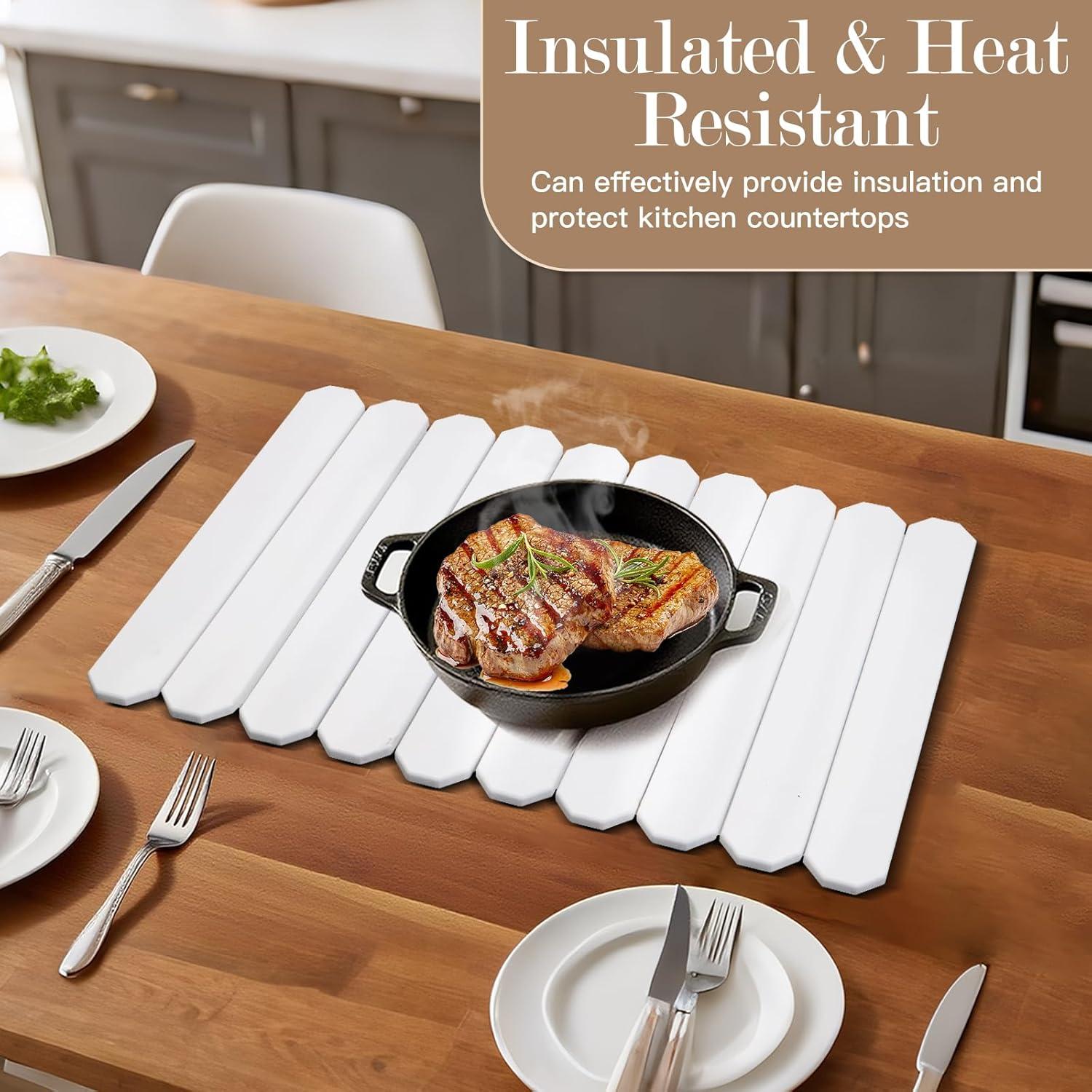 Alfombrilla de Secado de Piedra Lacwabvh 61x41cm Blanca