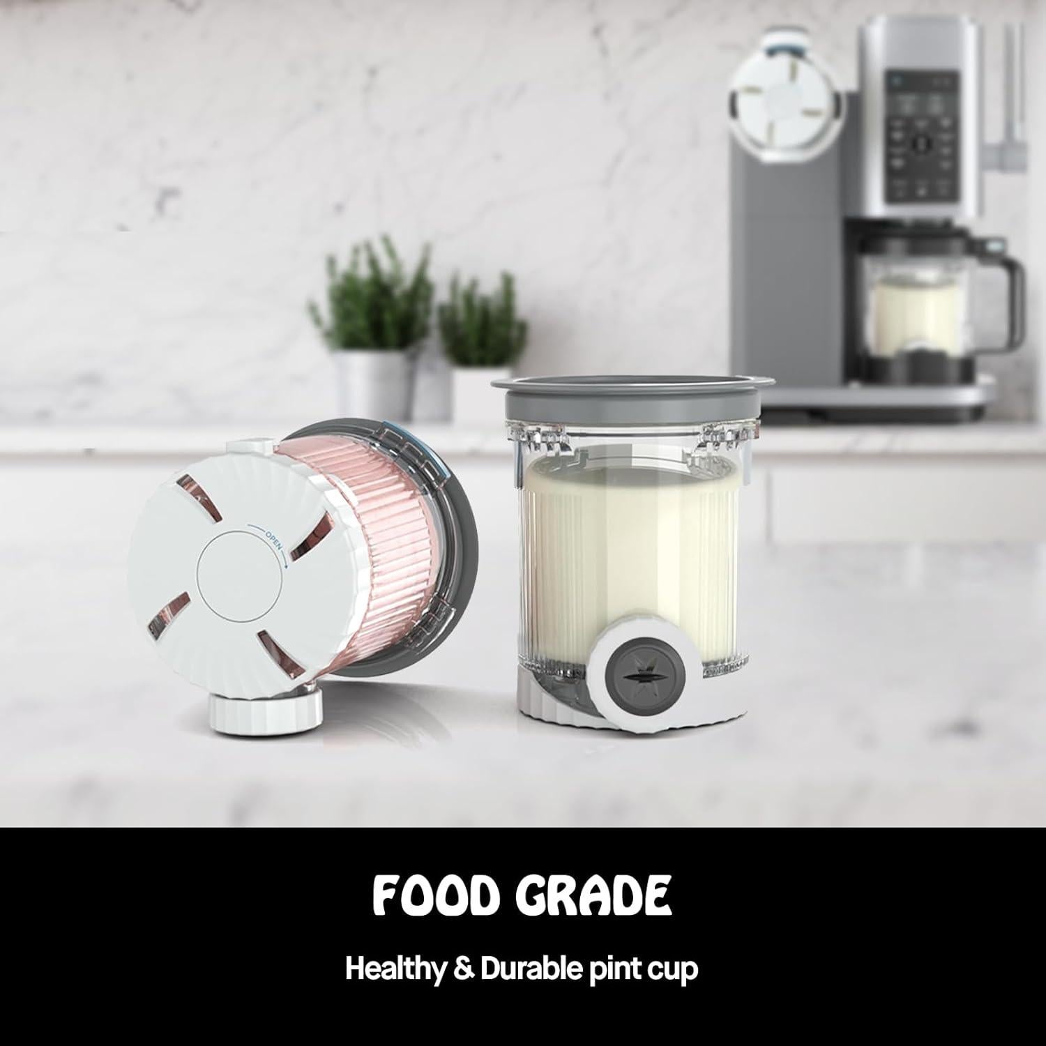 Pints de Reemplazo Ninja Swirl ZOMOVOR 16oz 2 Pack Libre BPA