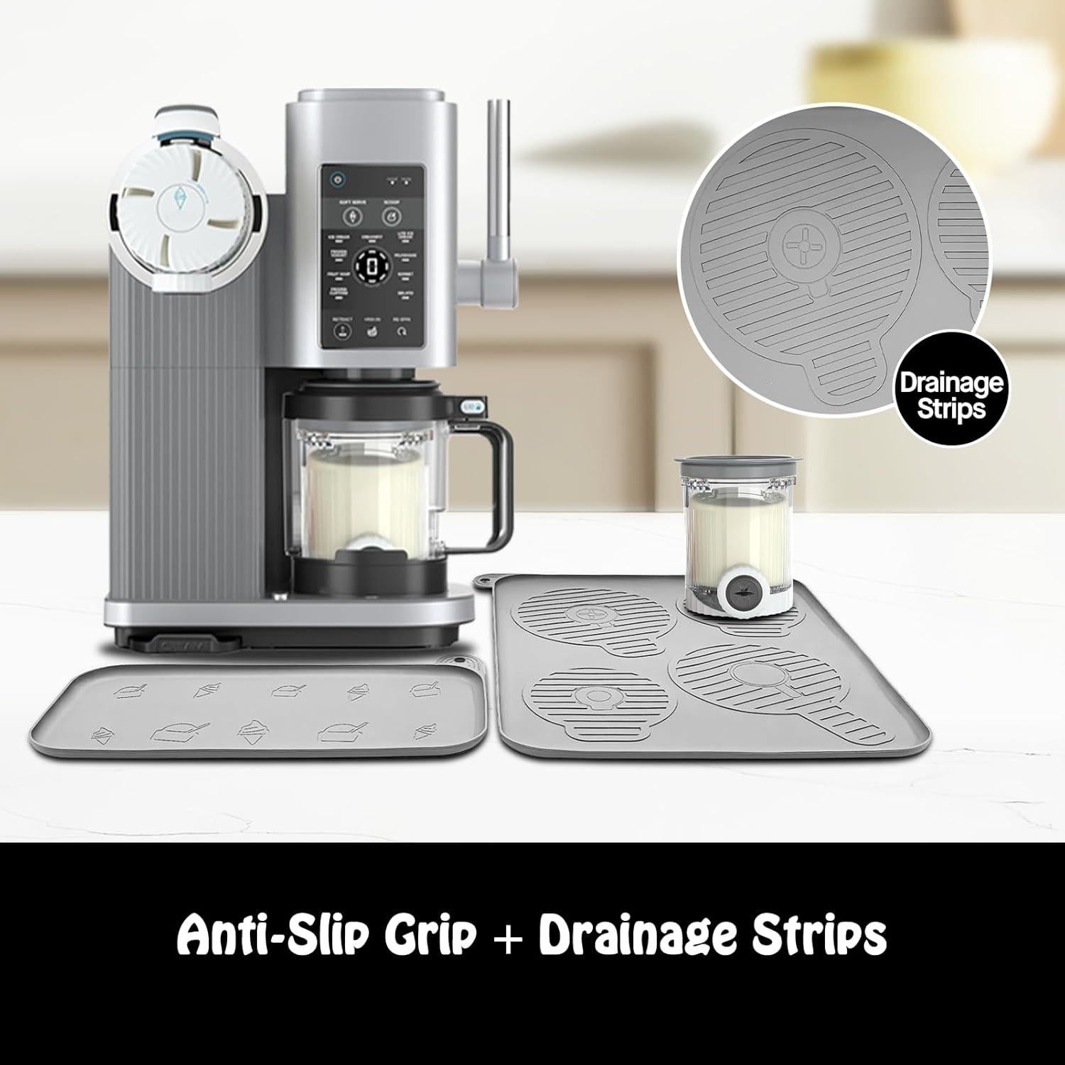 Alfombrilla de silicona Ninja Swirl NC700 - Juego de 2