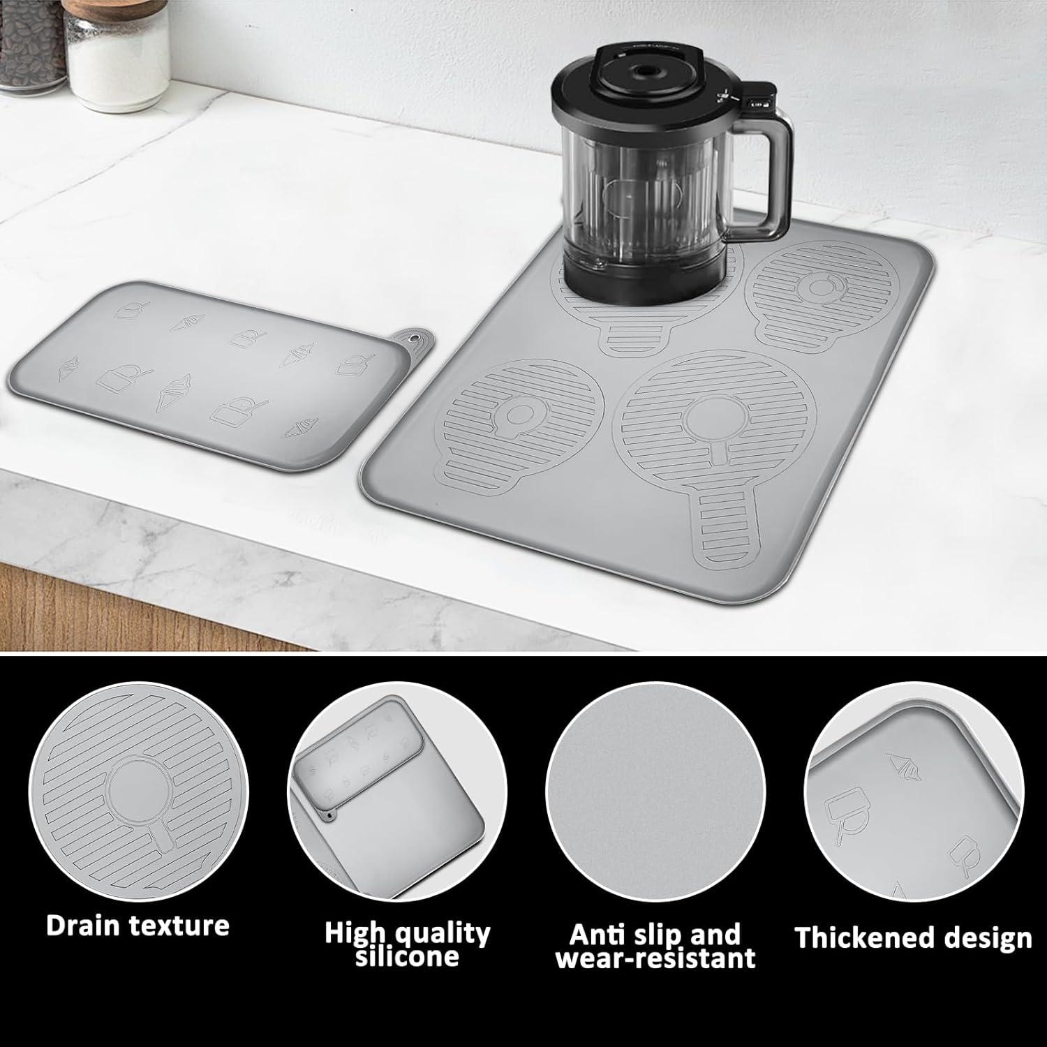 Alfombrilla de silicona Ninja Swirl NC700 - Juego de 2