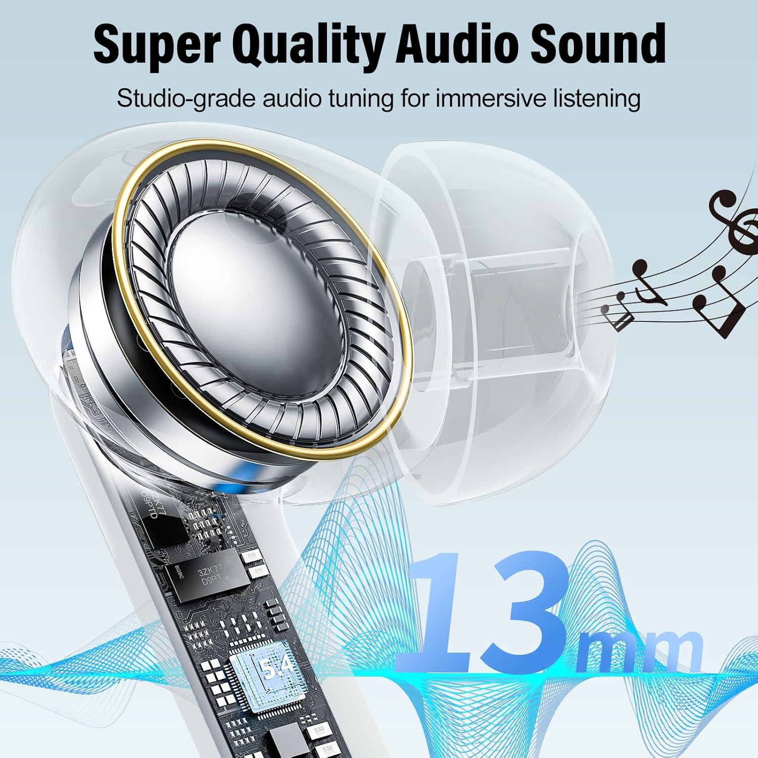 Auriculares de Traducción VEKJ A68 Pro Bluetooth 5.3 42H