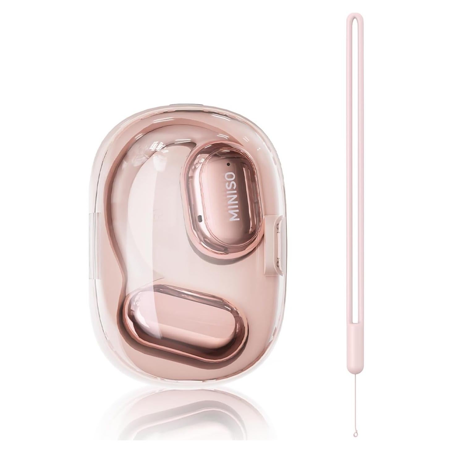 Auriculares Traductores MINISO X39 AI Bluetooth 5.4 Rosa