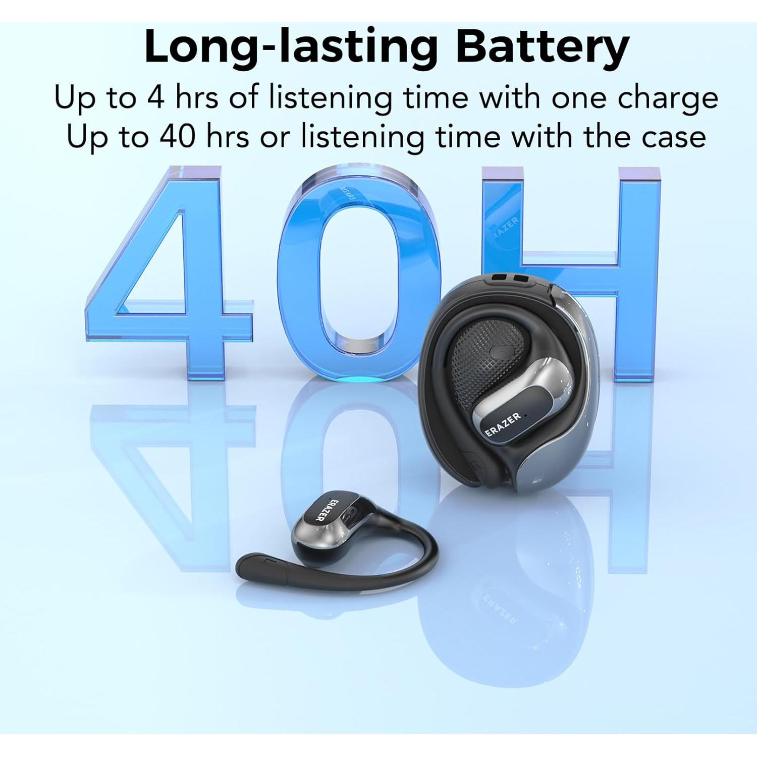 Auriculares Traductores AI ERAZER X5 Bluetooth 5.4 135 Idiomas