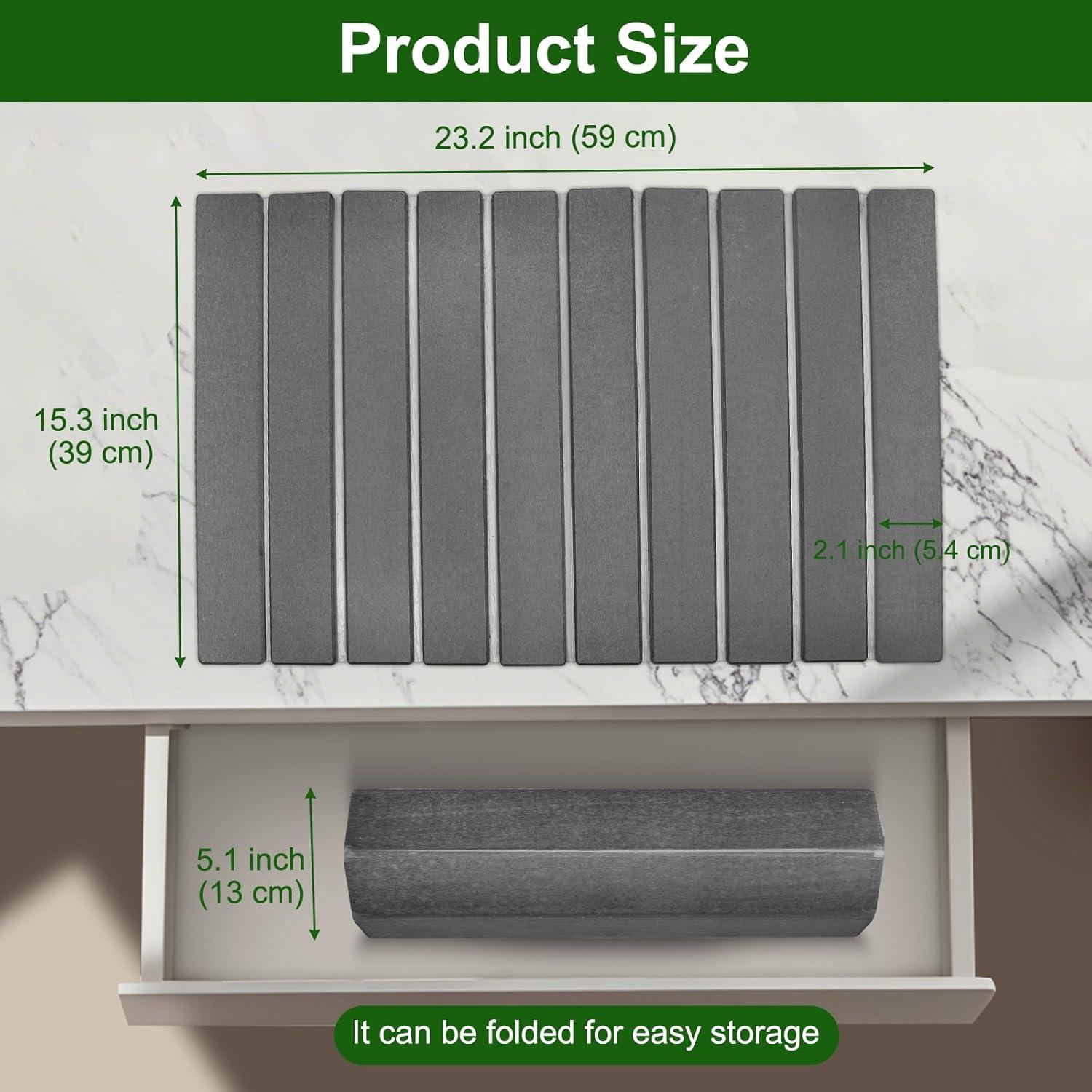 Alfombrilla de Secado de Platos Wishfly 61x40.6cm Diatomita
