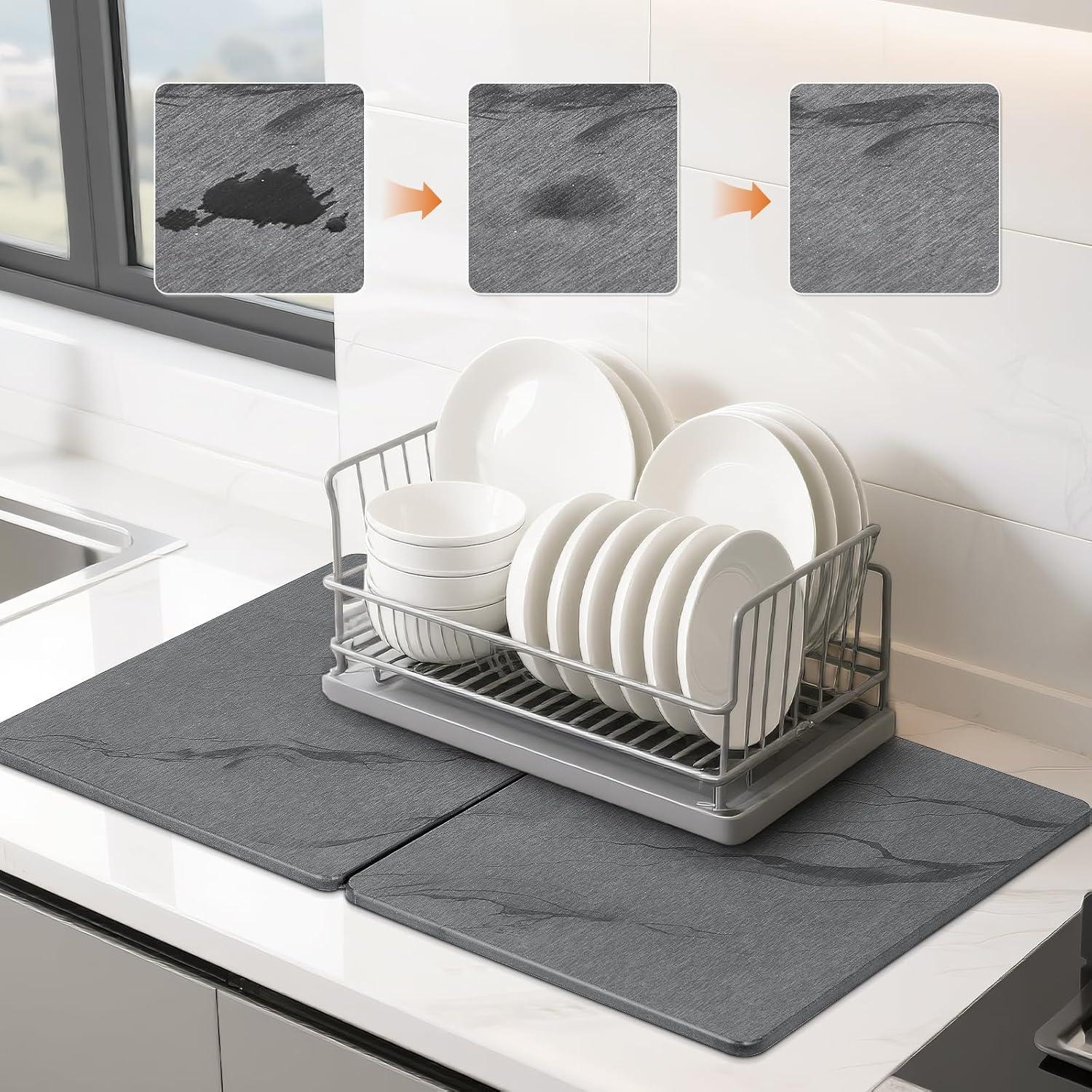 Alfombrilla de Secado de Piedra Diatomácea Koalafast 61x41cm