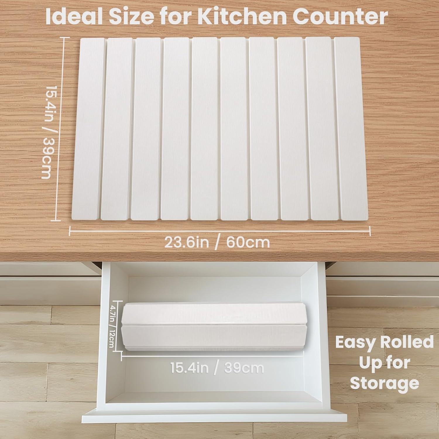 Alfombrilla de Secado de Piedra Diatomácea GravGrow 60x39cm