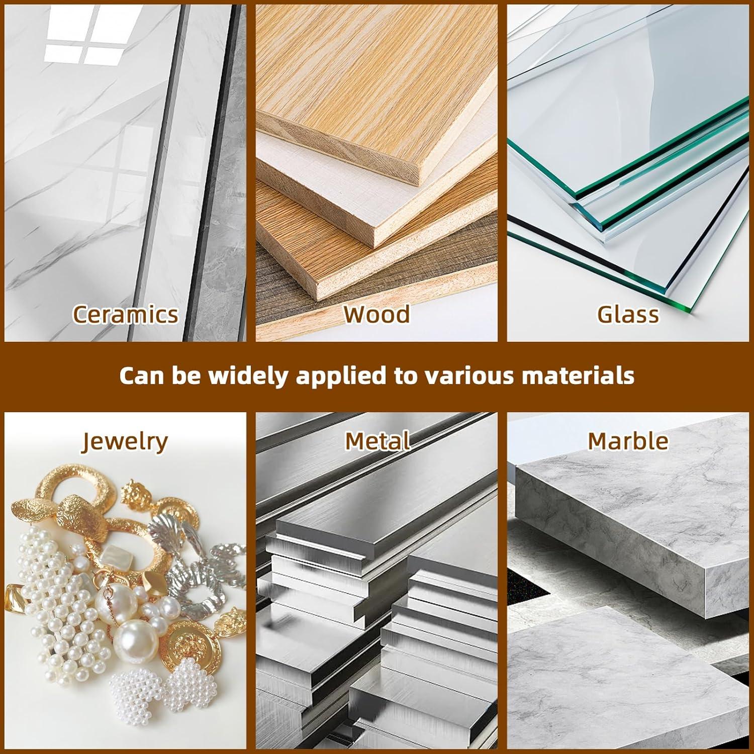 Paquete de 2 Estiletes de Carburo GCHMDE con 25 Puntas y Regla