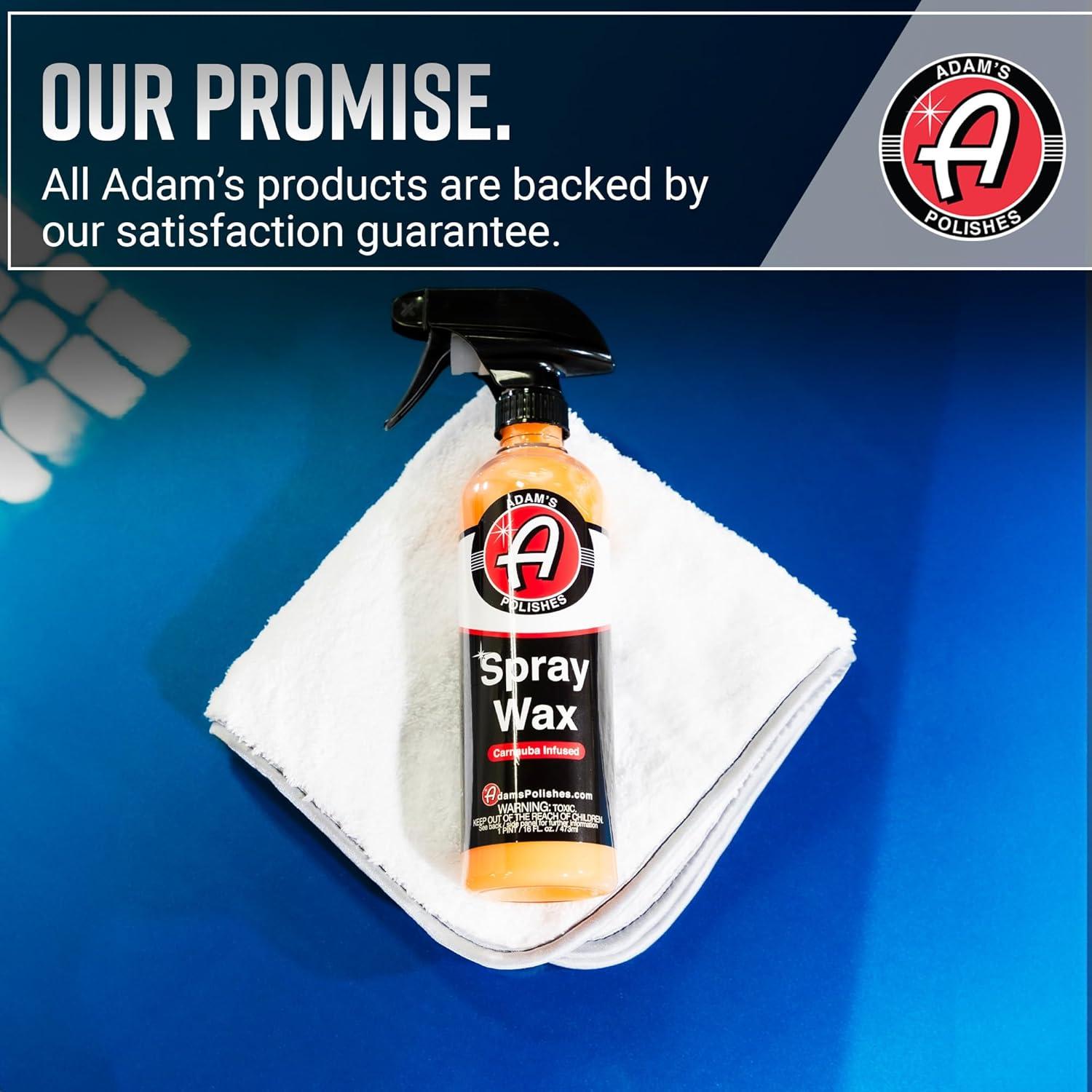 Cera en Spray Adam 473ml - Carnauba Premium para Brillo y Protección