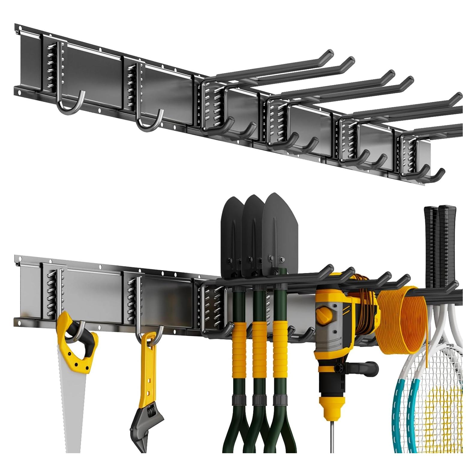 Organizador de Herramientas CRXCRC 81.28cm Pared 6 Ganchos