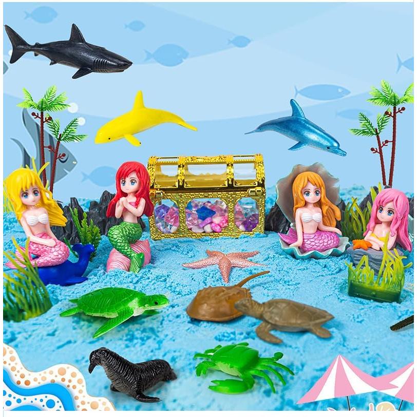 Kit de Arena Sensorial QUANA Unicornios y Sirenas 1.61kg