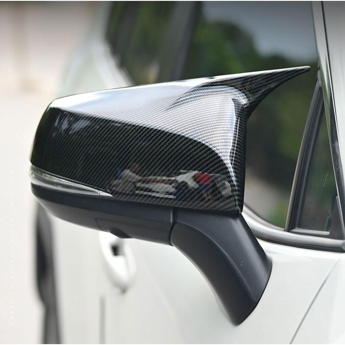 Cubierta de Espejo Lateral Terdaray para Toyota RAV4 2019-2024 ABS 2PCS