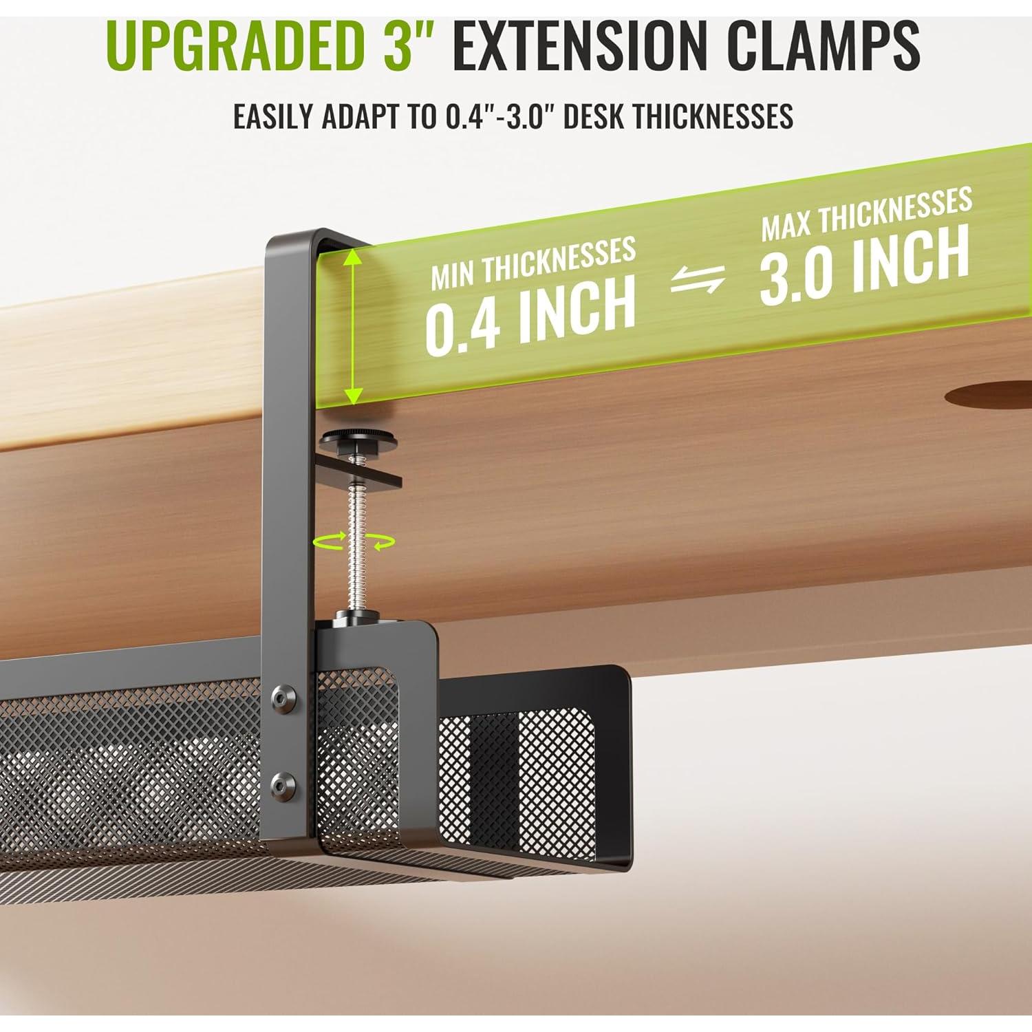 Bandeja de Gestión de Cables Xpatee 2 Paquete 70.1 cm Negro