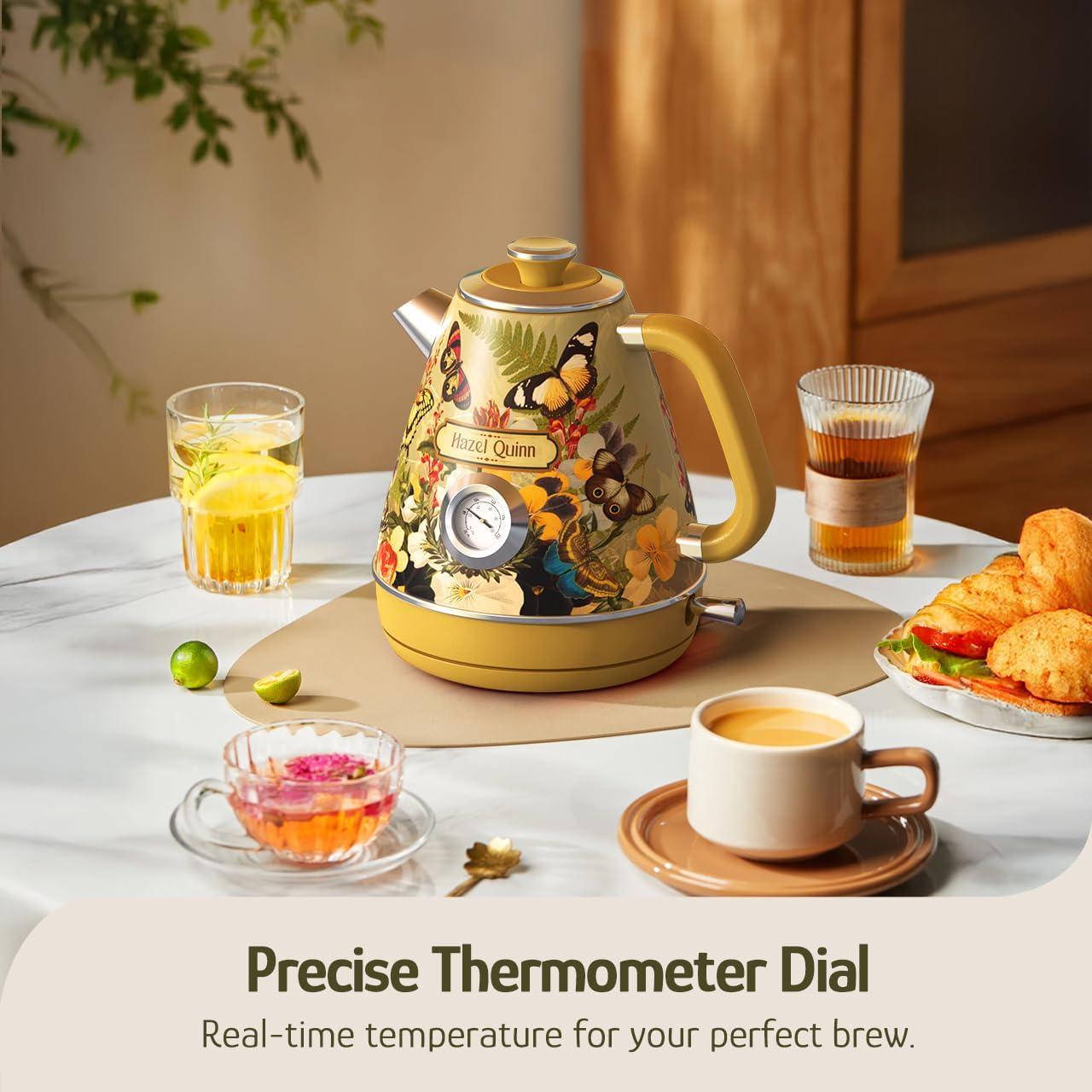 Hervidor Eléctrico Hazel Quinn 1.7L 1200W Acero Inoxidable