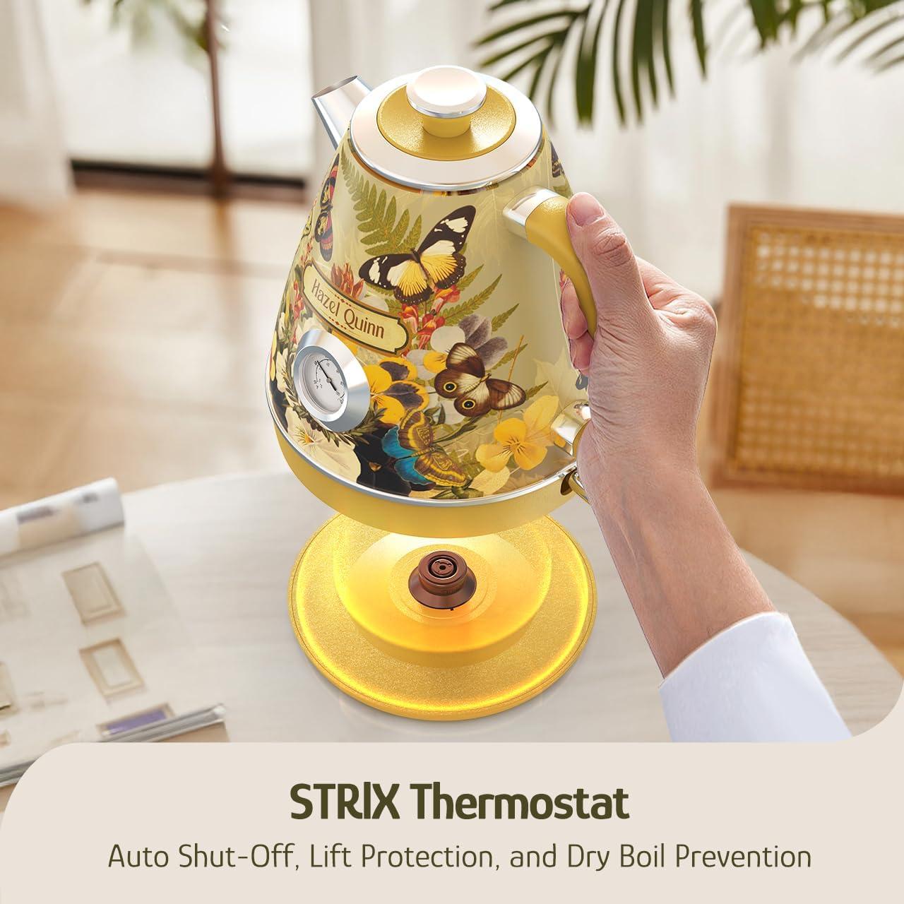 Hervidor Eléctrico Hazel Quinn 1.7L 1200W Acero Inoxidable