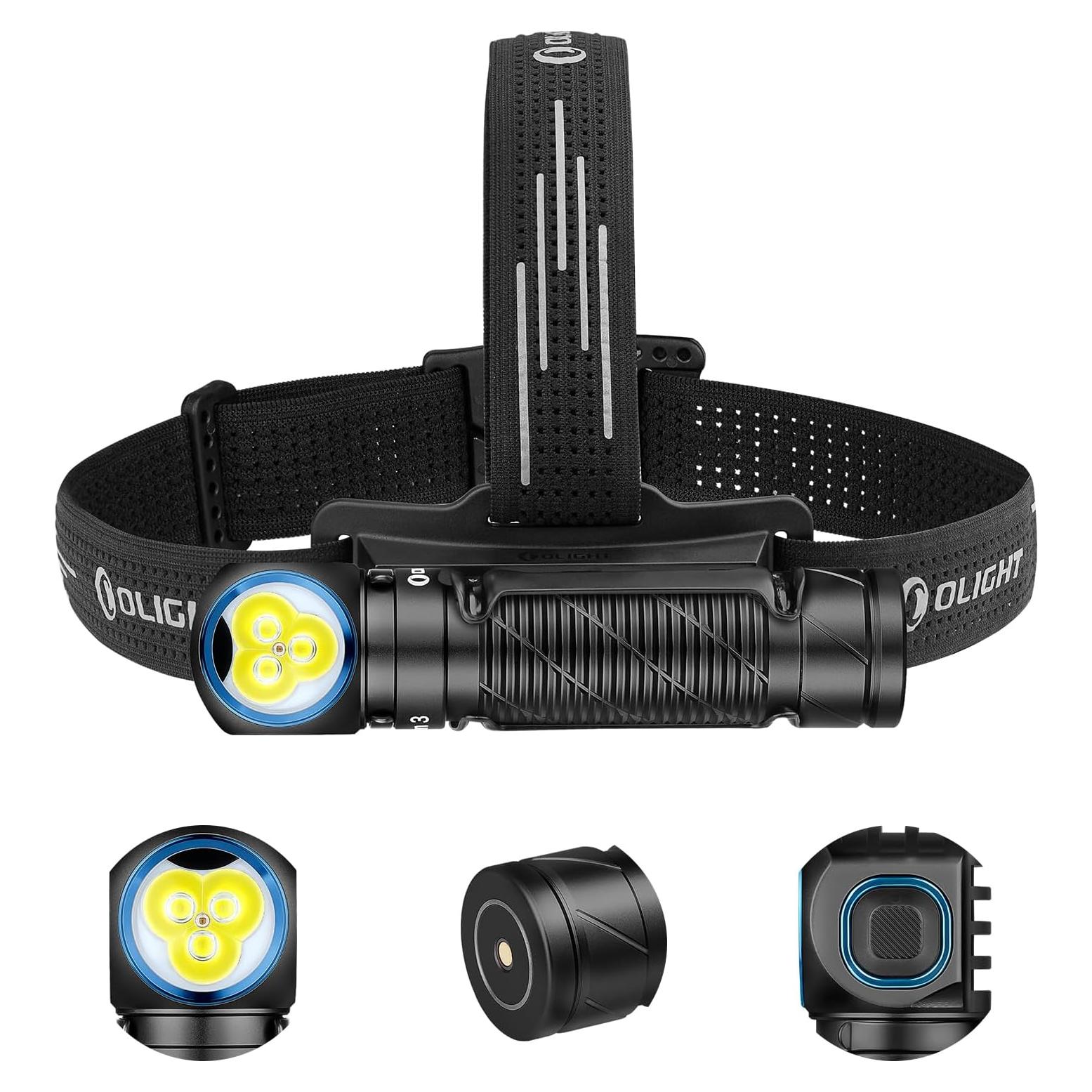 Linterna Frontal OLIGHT Perun 3 Recargable 3000 Lúmenes